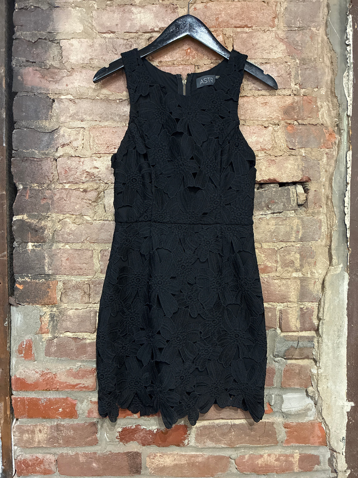 astr black lace dress ASTR the Label | Lace Trim Satin Slip Midi Dress in Black