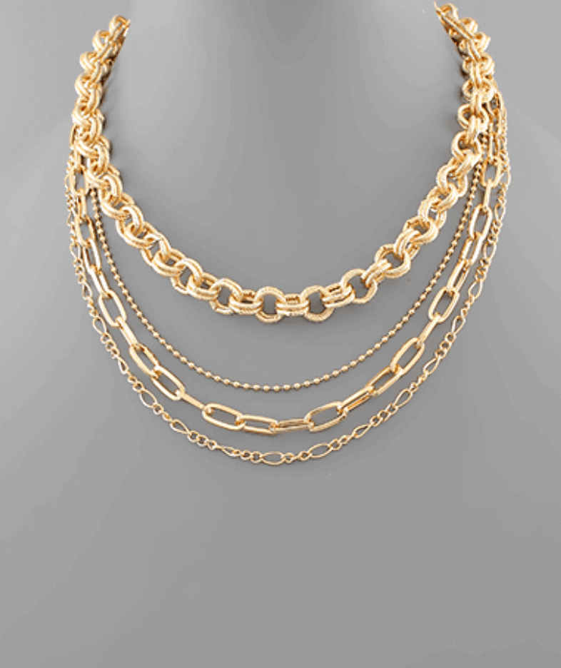 Four Row Necklace