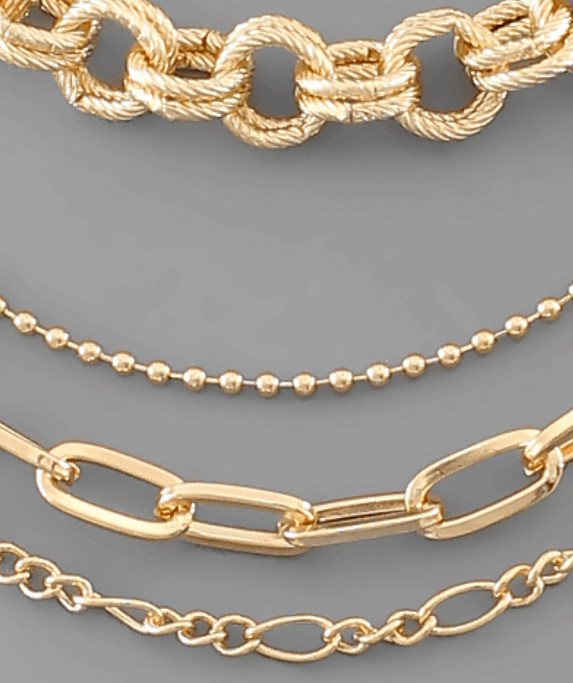 Four Row Necklace