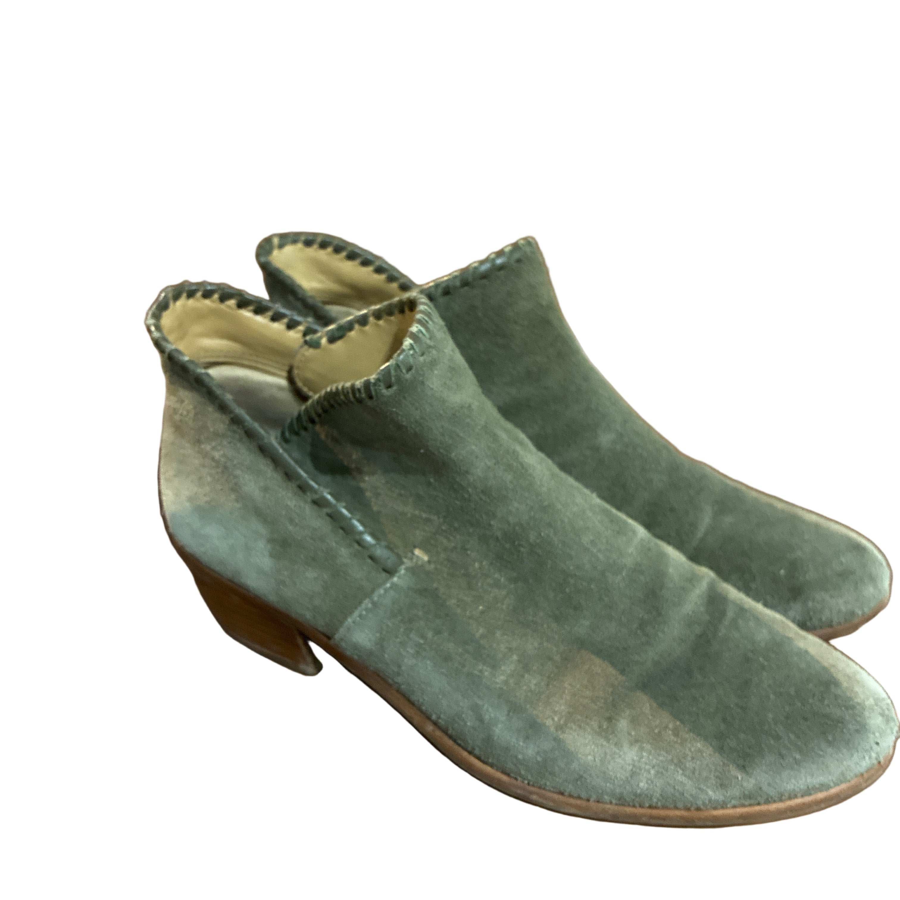 Jack Rogers Green Booties