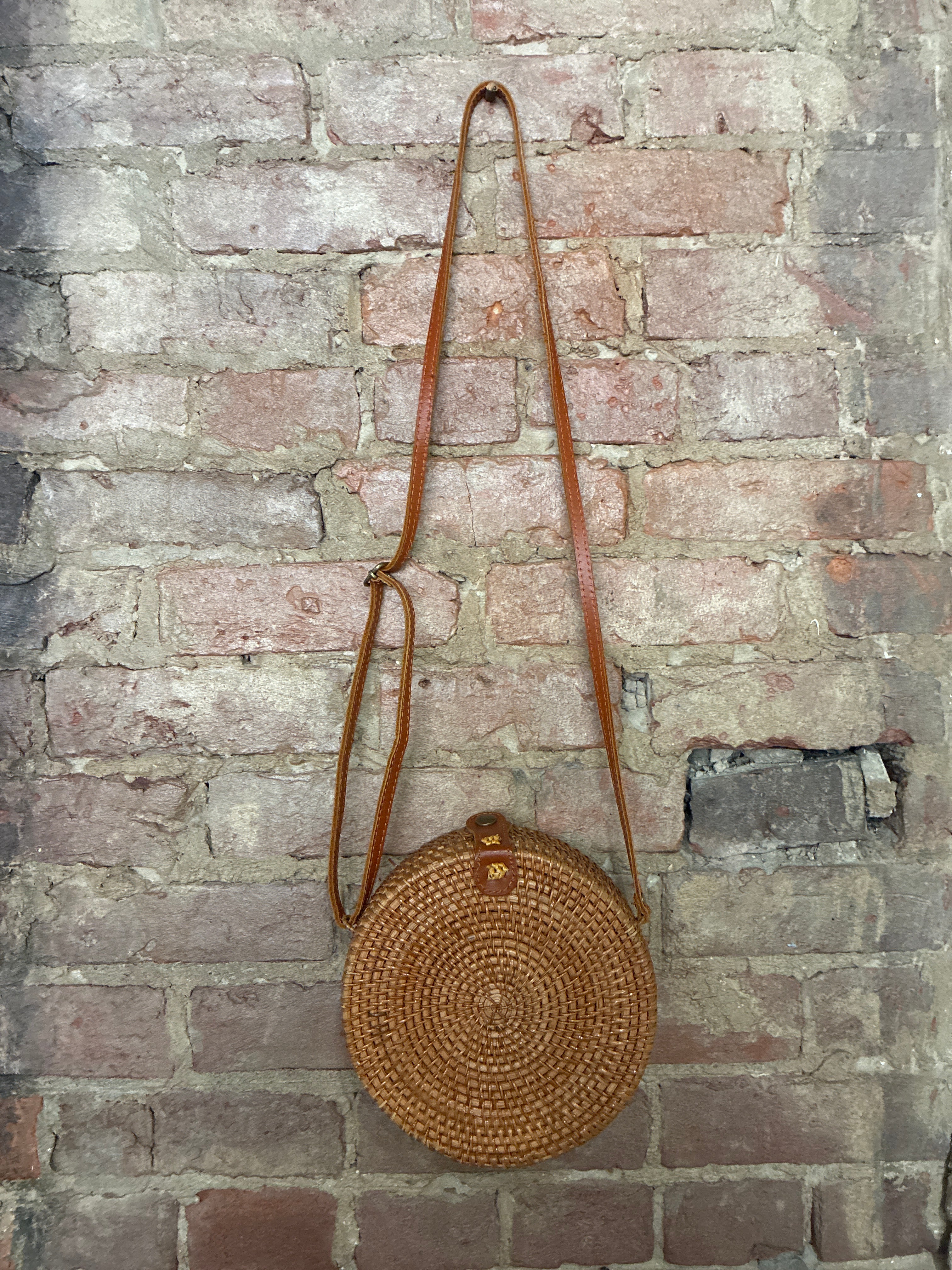 Round Woven Bag