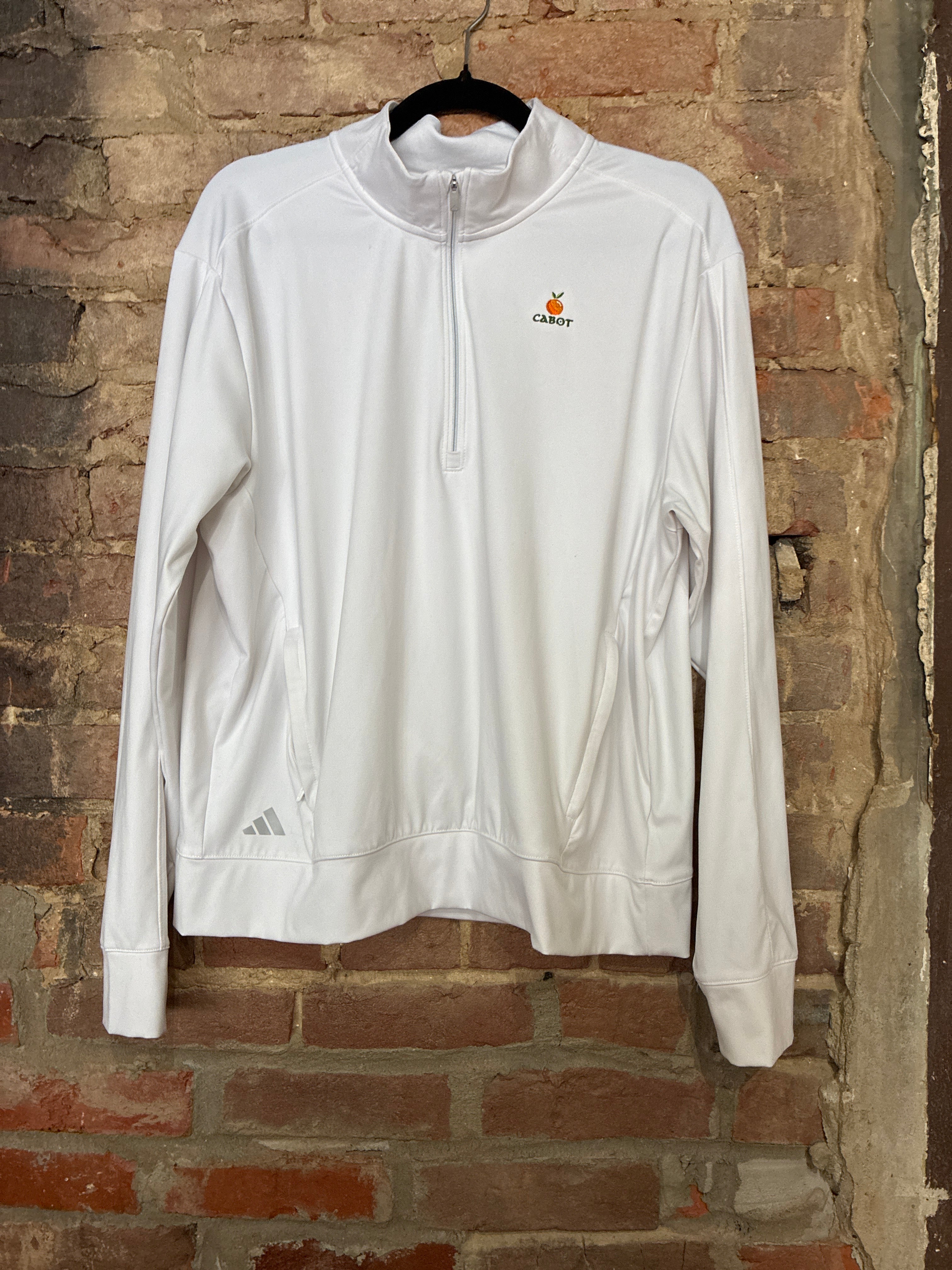 Adidas Cabot White 1/4 Zip