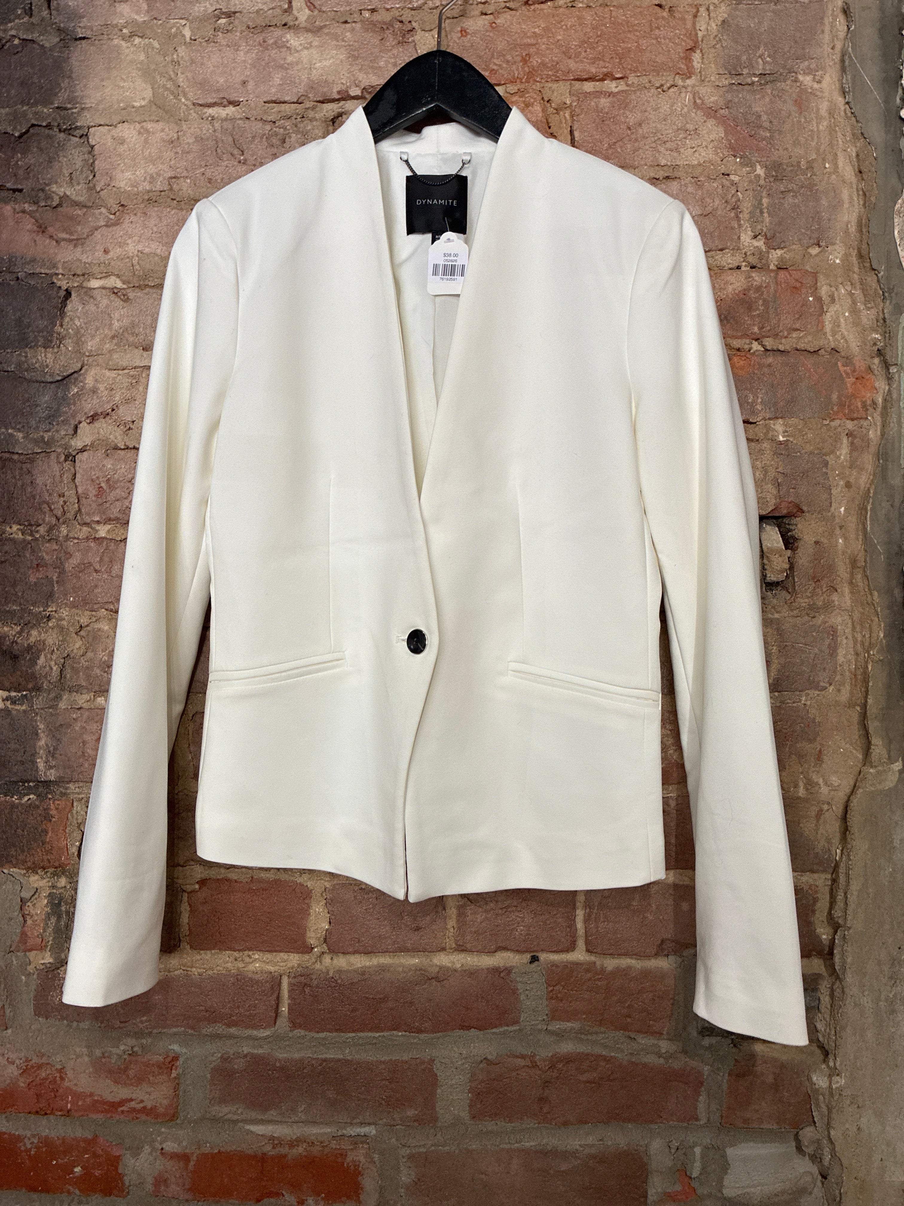 White Blazer - S