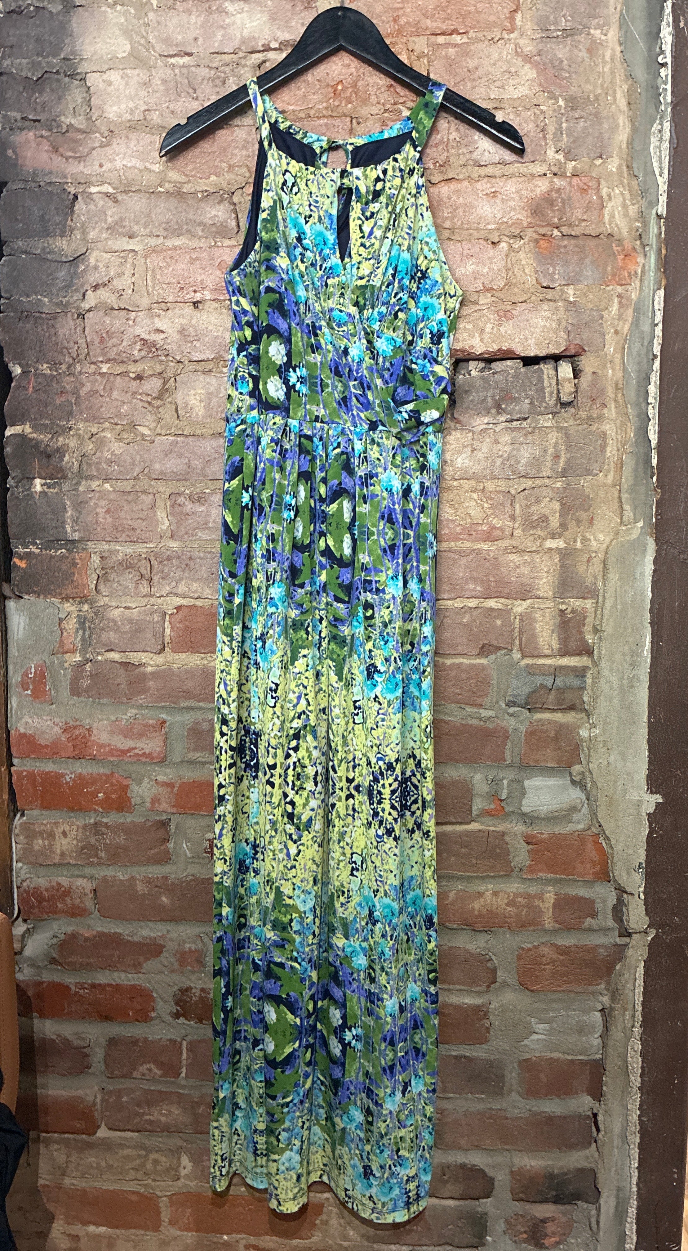 Cynthia Rowley Floral Halter Maxi