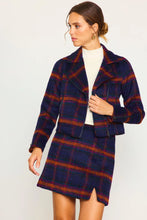 Load image into Gallery viewer, PLAID MOTO JACKET