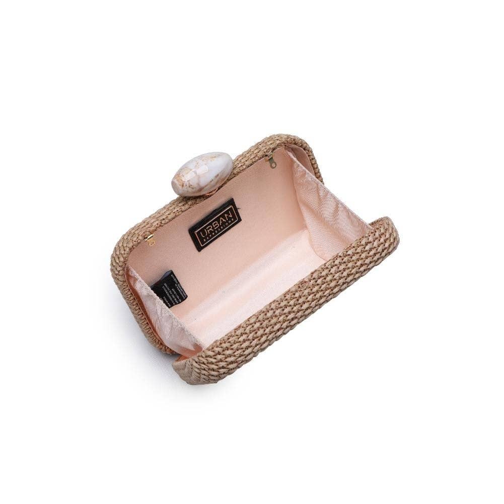 Ezra Straw Clutch