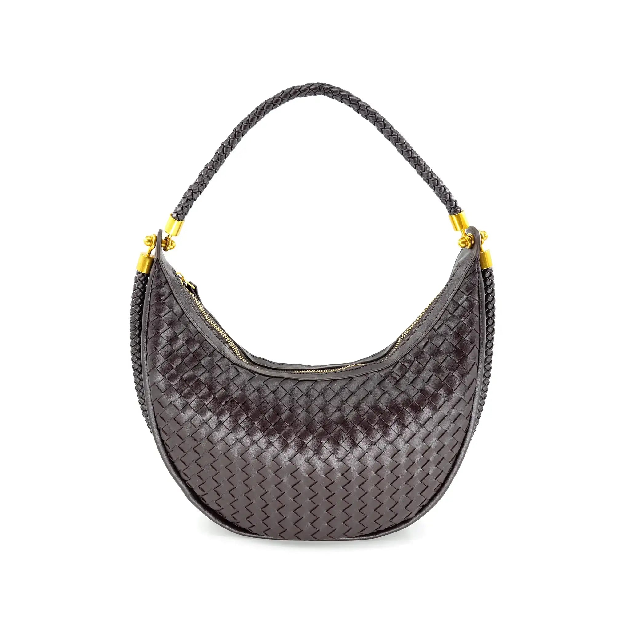 Large Woven Hobo Handbag