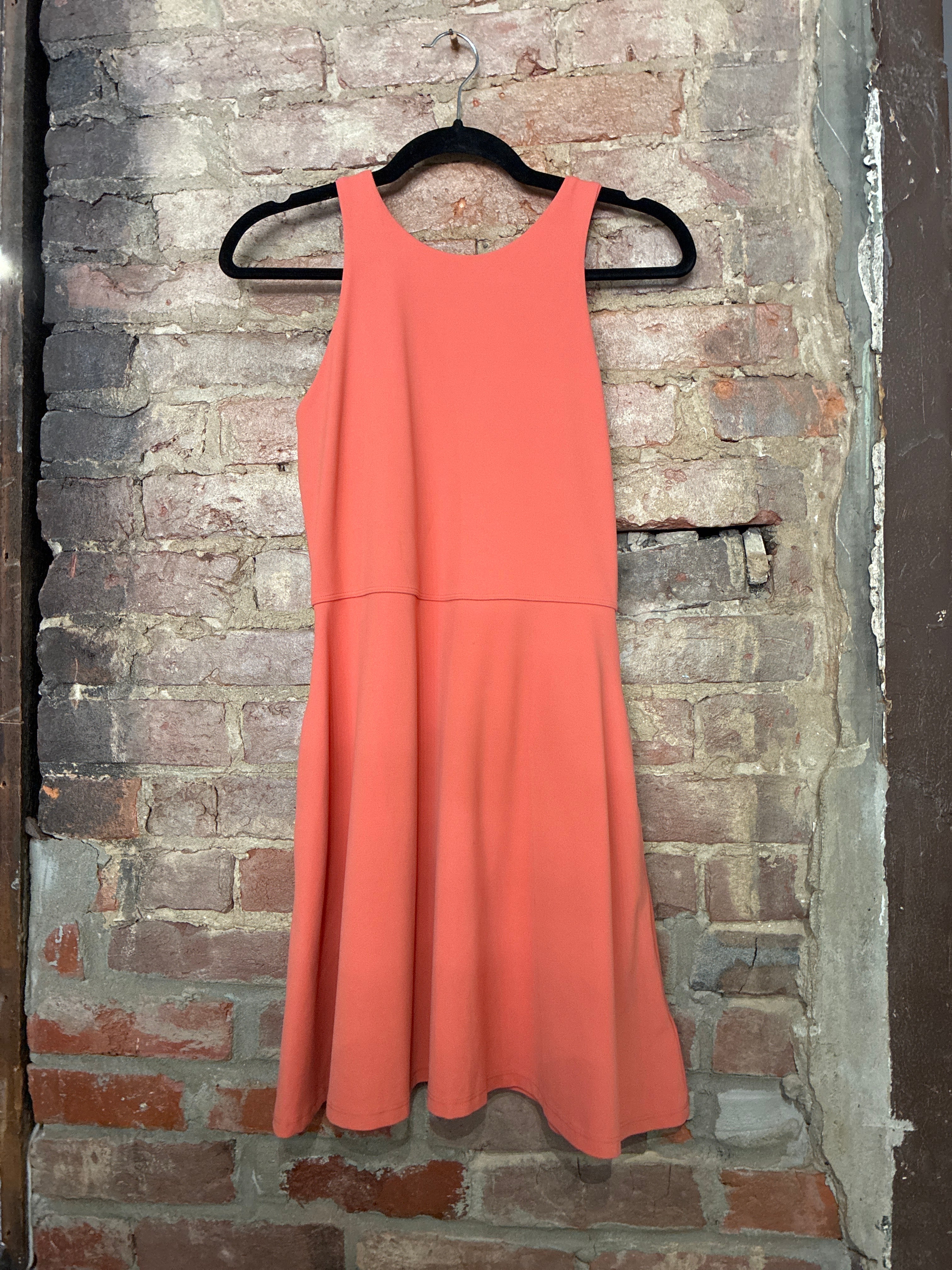 athleta shirt dress Athleta Conscious Dress in Orange – Six Sisters Boutique-NULU