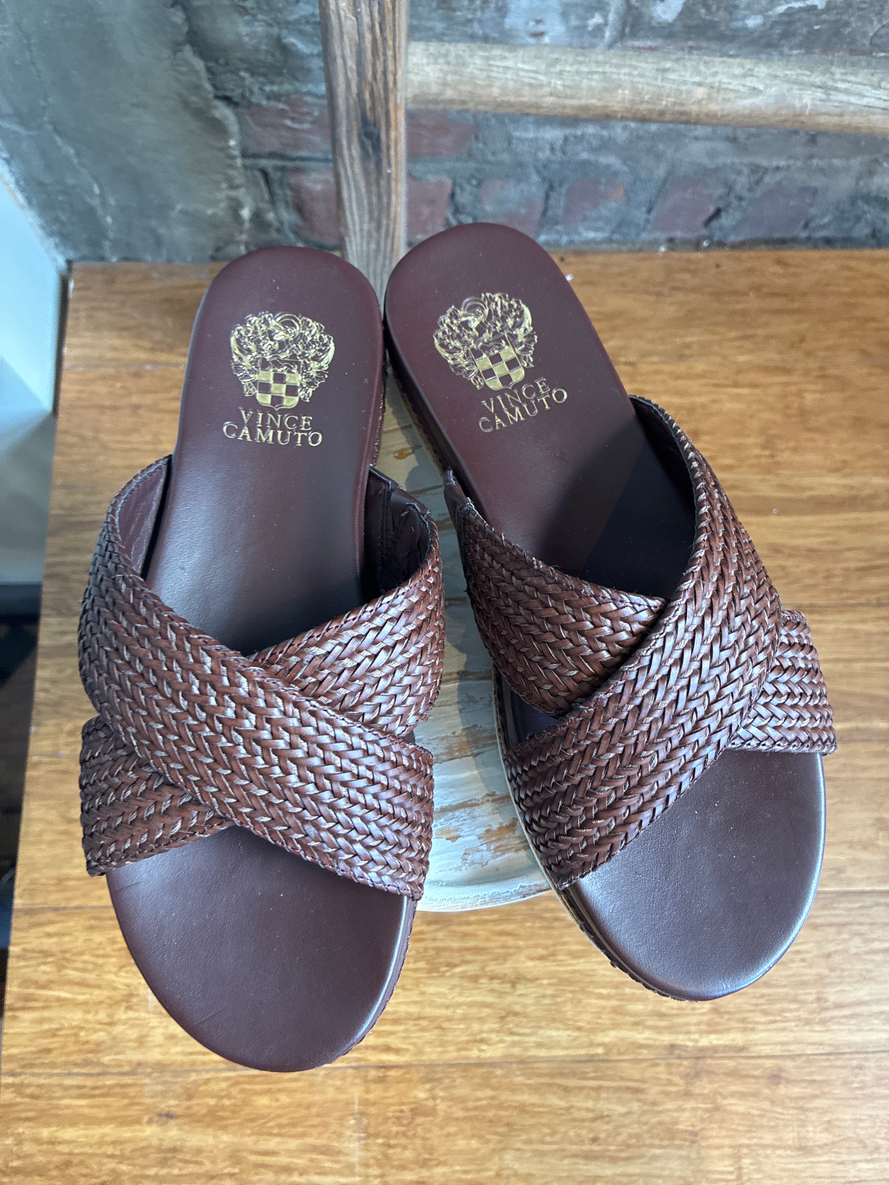 Vince Camuto Chocolate Brown Sandal