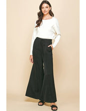 Load image into Gallery viewer, SATIN WIDE LEG PANTS