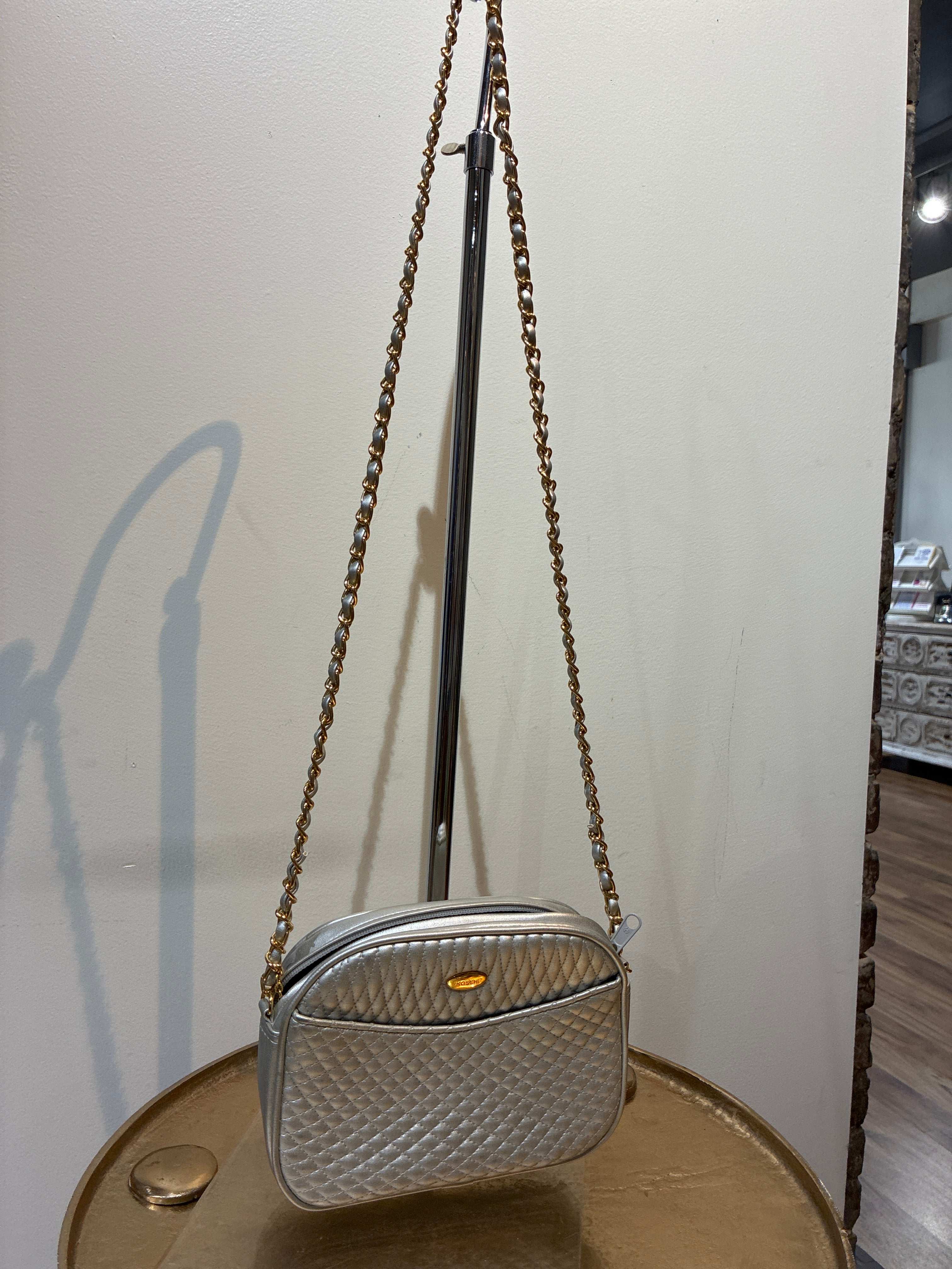 Koschi Vintage Crossbody Bag in Silver
