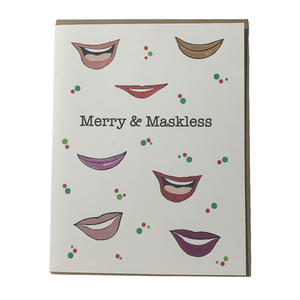 Merry & Maskless Card