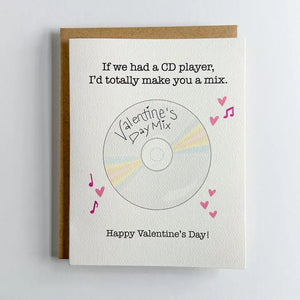 Mix Cd Valentine Card