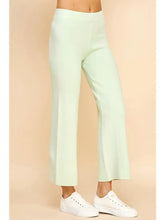 Load image into Gallery viewer, Straight Leg Sweater Pants - Mint