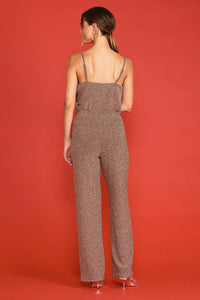 LUREX RELAXED FIT TROUSERS