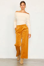 Load image into Gallery viewer, CORDUROY WIDE-LEG TROUSER