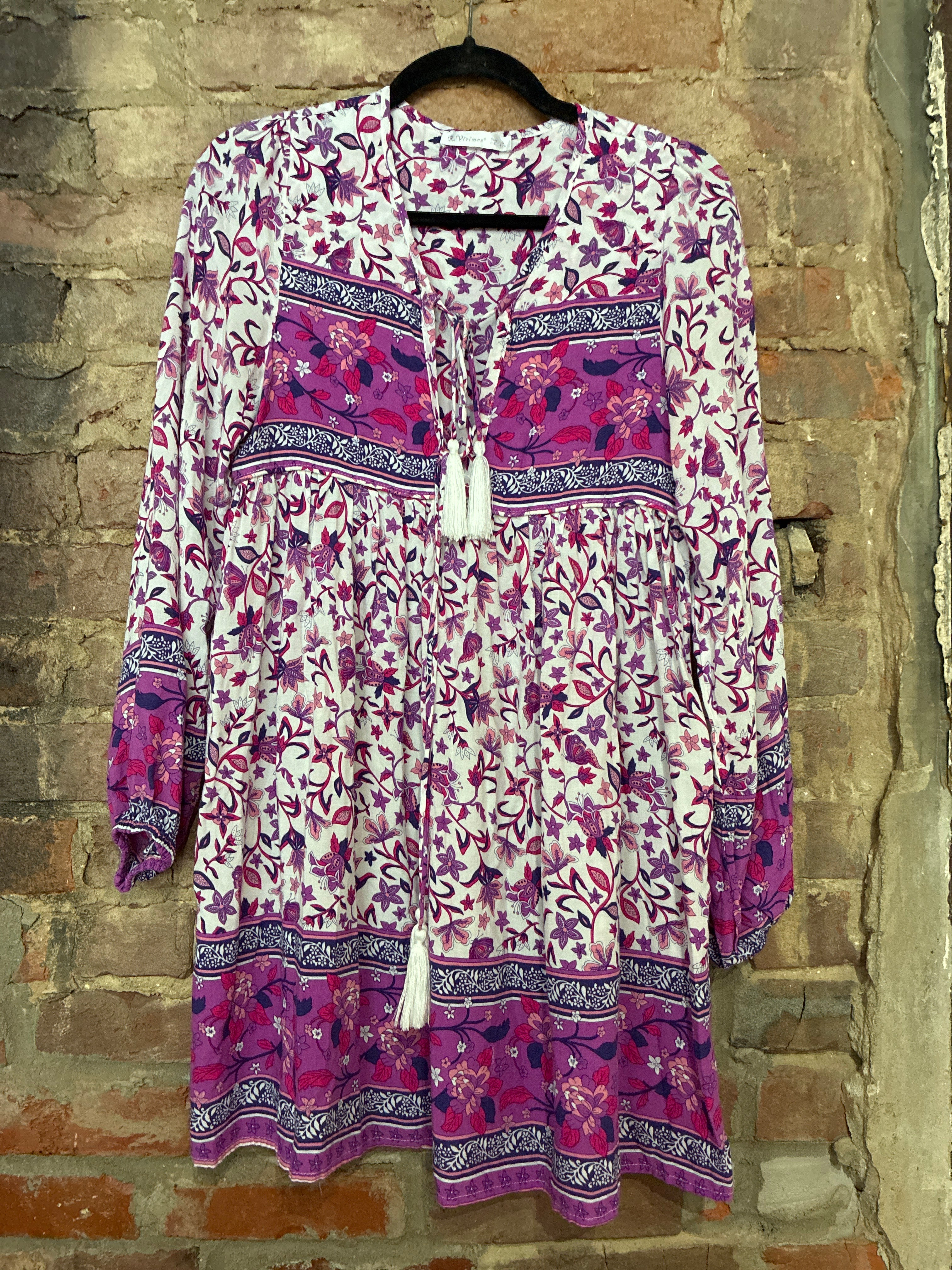 Paisley Pink & Purple Cover Up