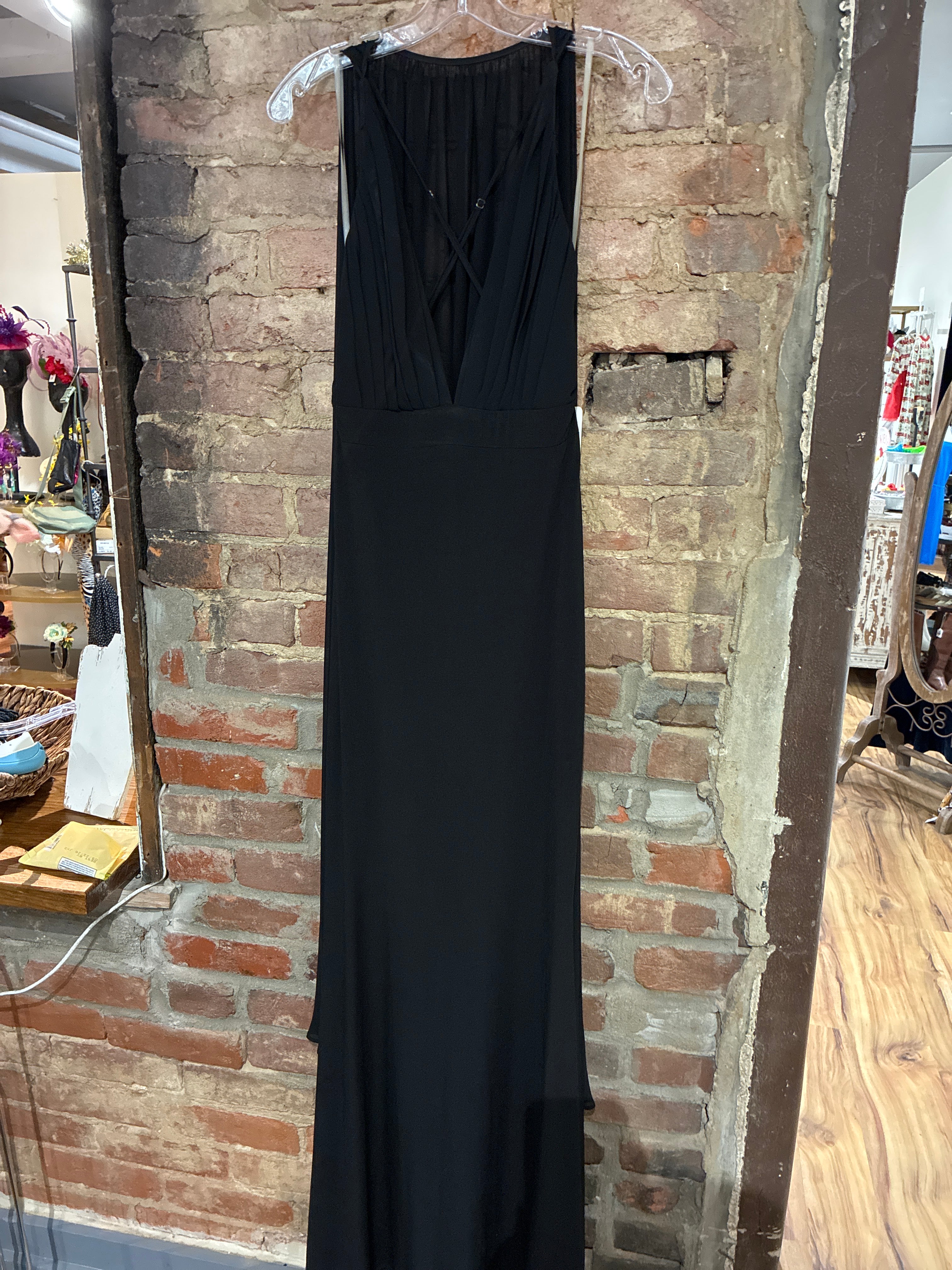 Black Cape Gown