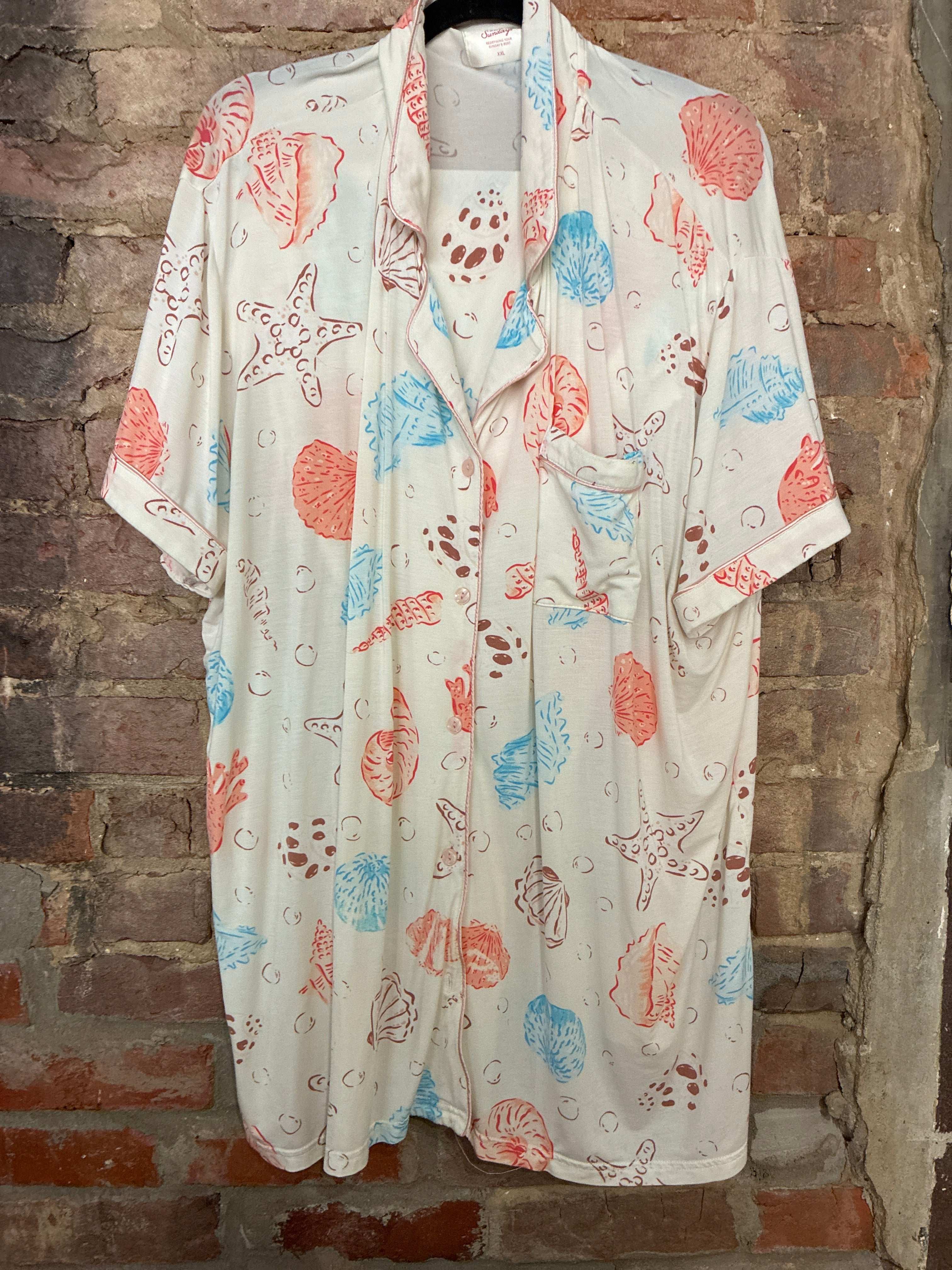 In My Sundays Seashell PJ Set