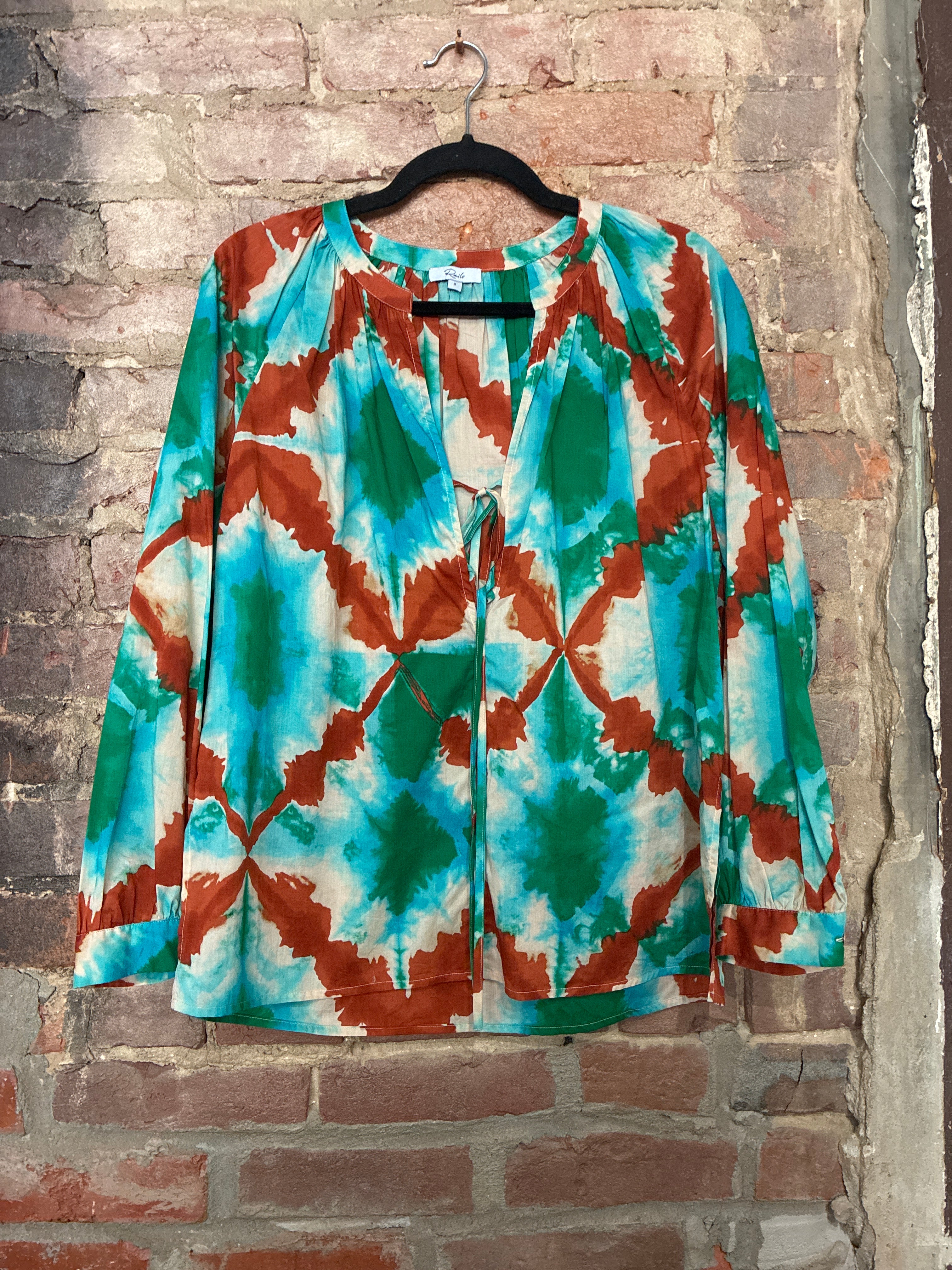 RAILS Brielle Kaleidoscope Blouse - S