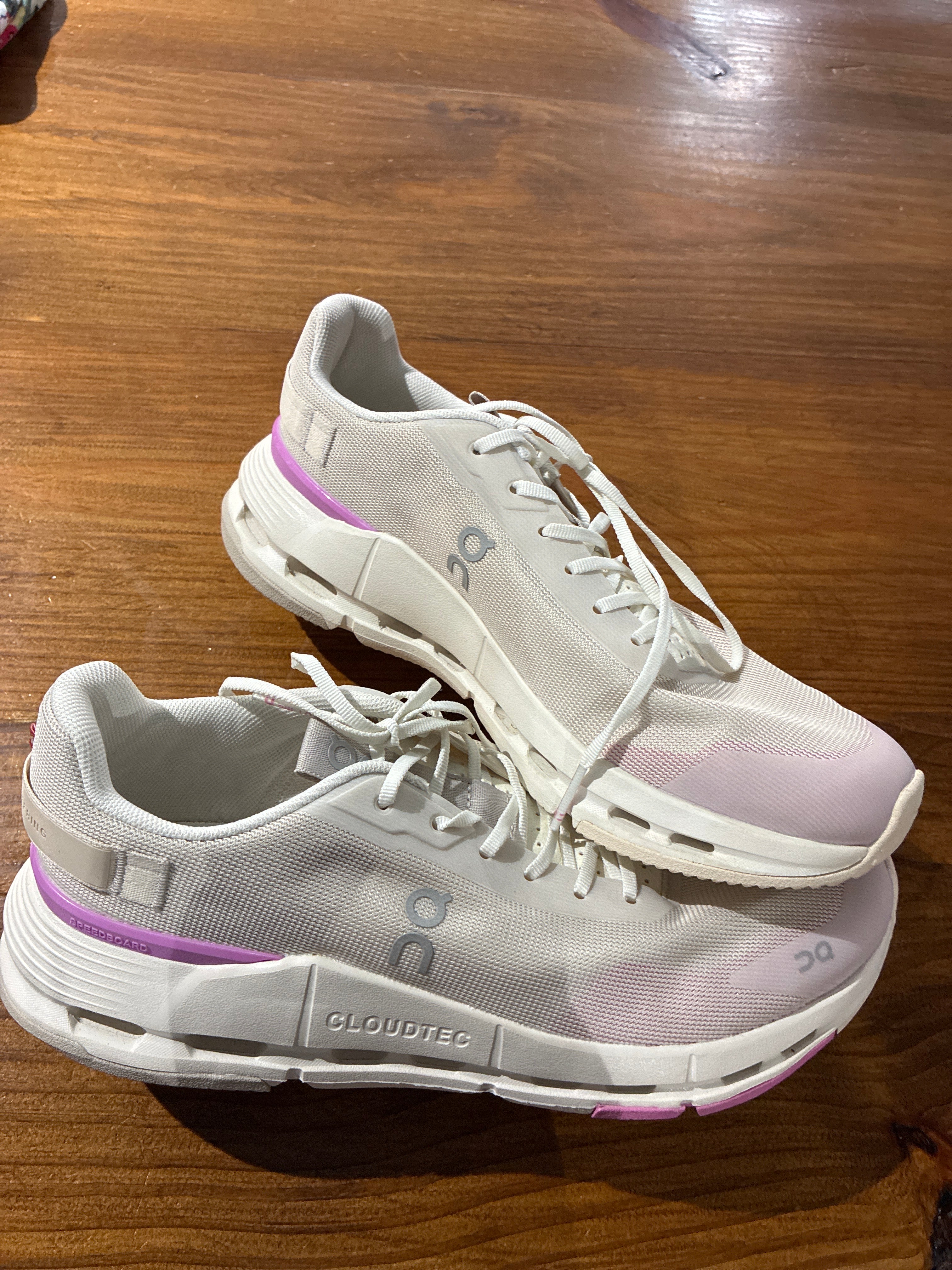 On Clouds in White & Pink