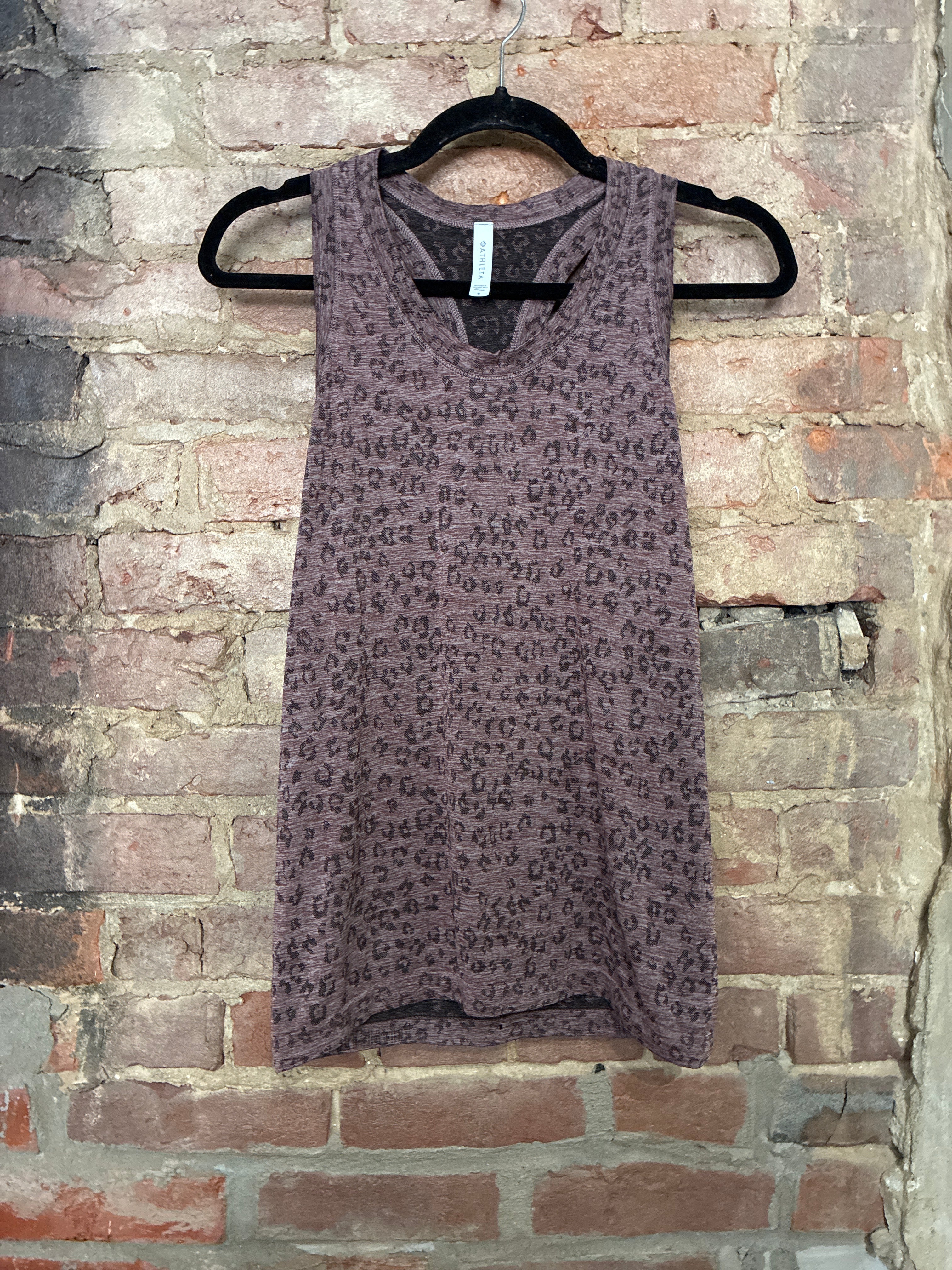 Athleta Momentum Tank in Leopard Print - S