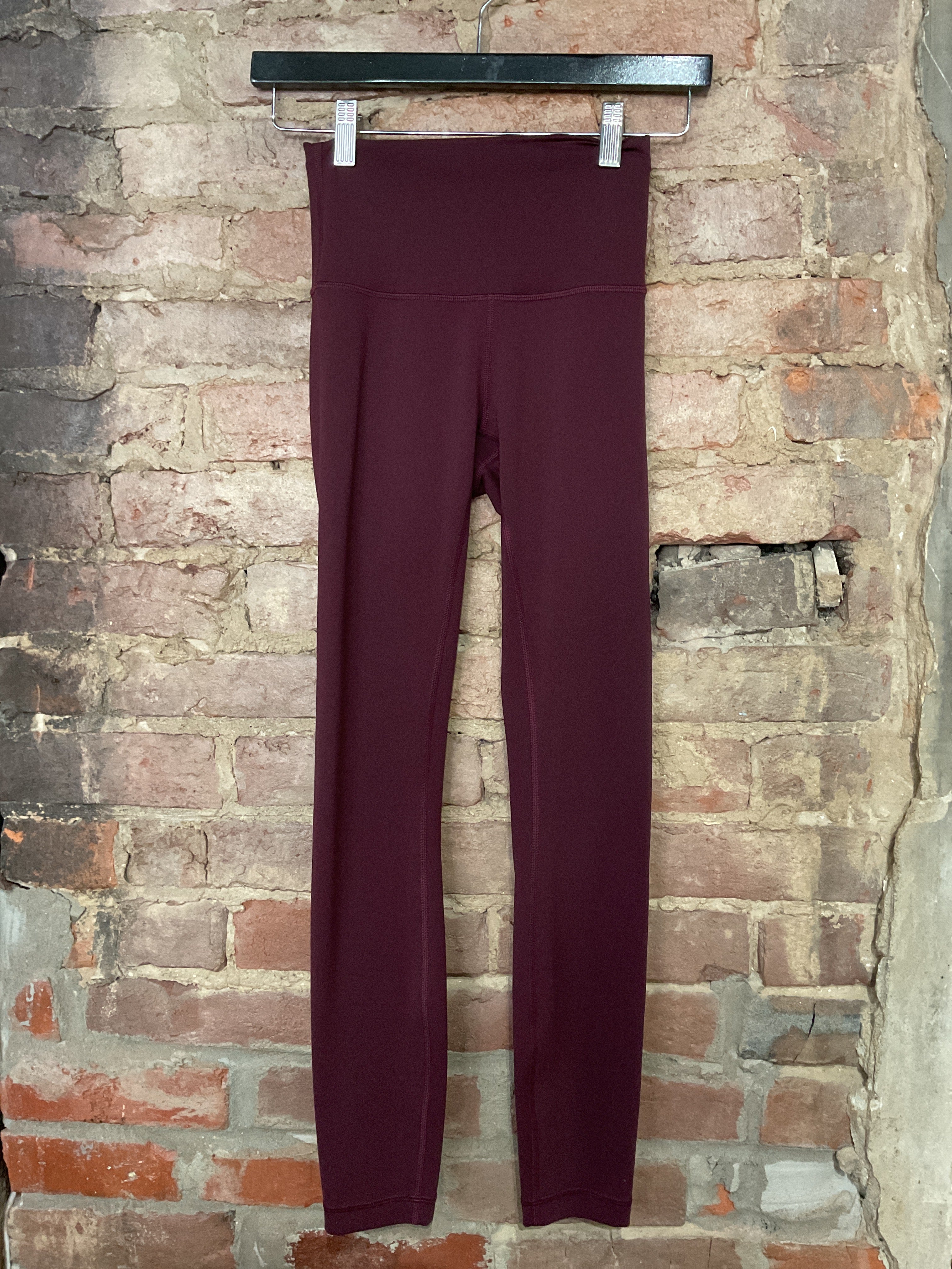 Lululemon Align Leggings in Dark Burgundy Size 2