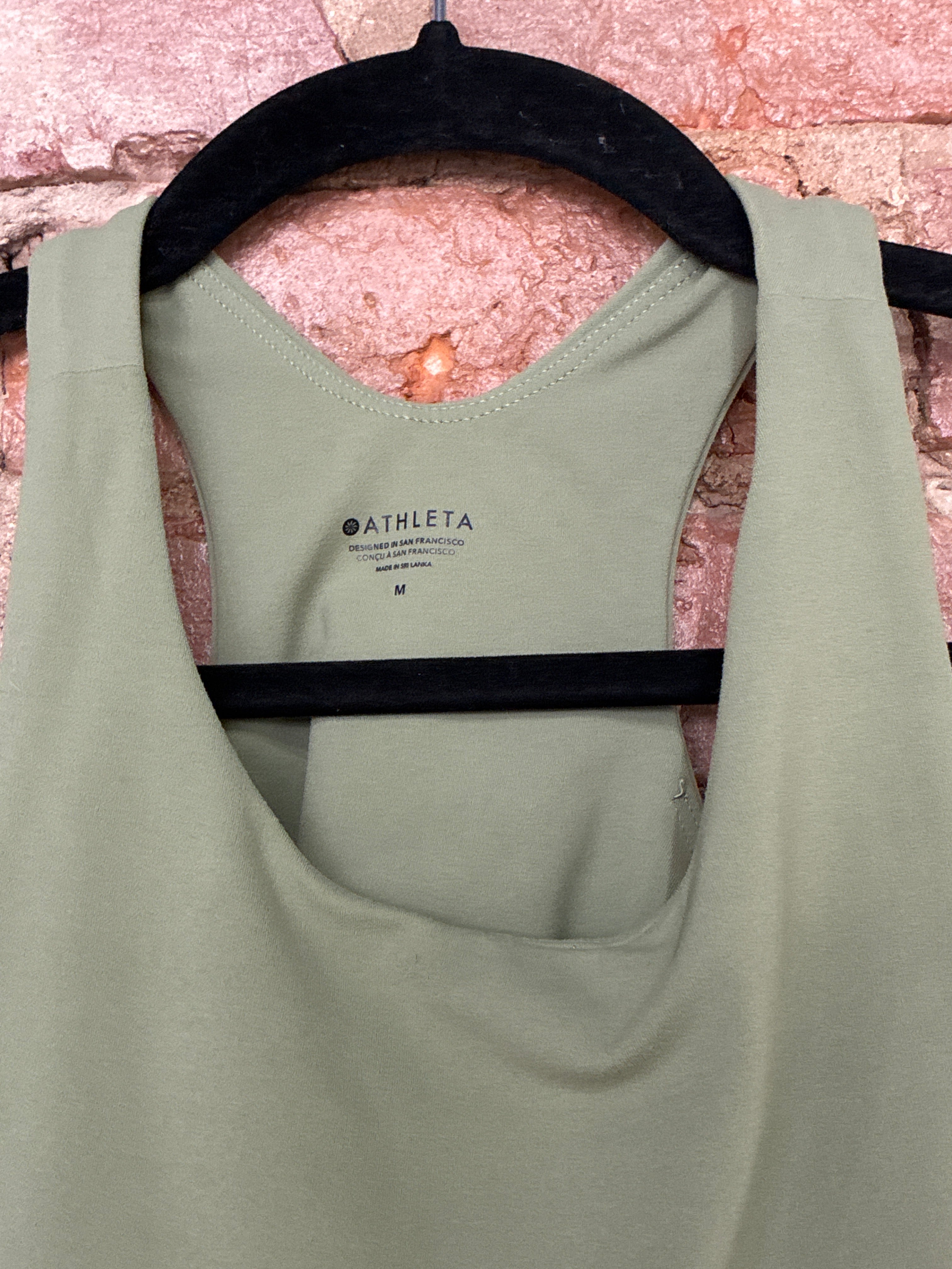 Olive Green Athleta Tank
