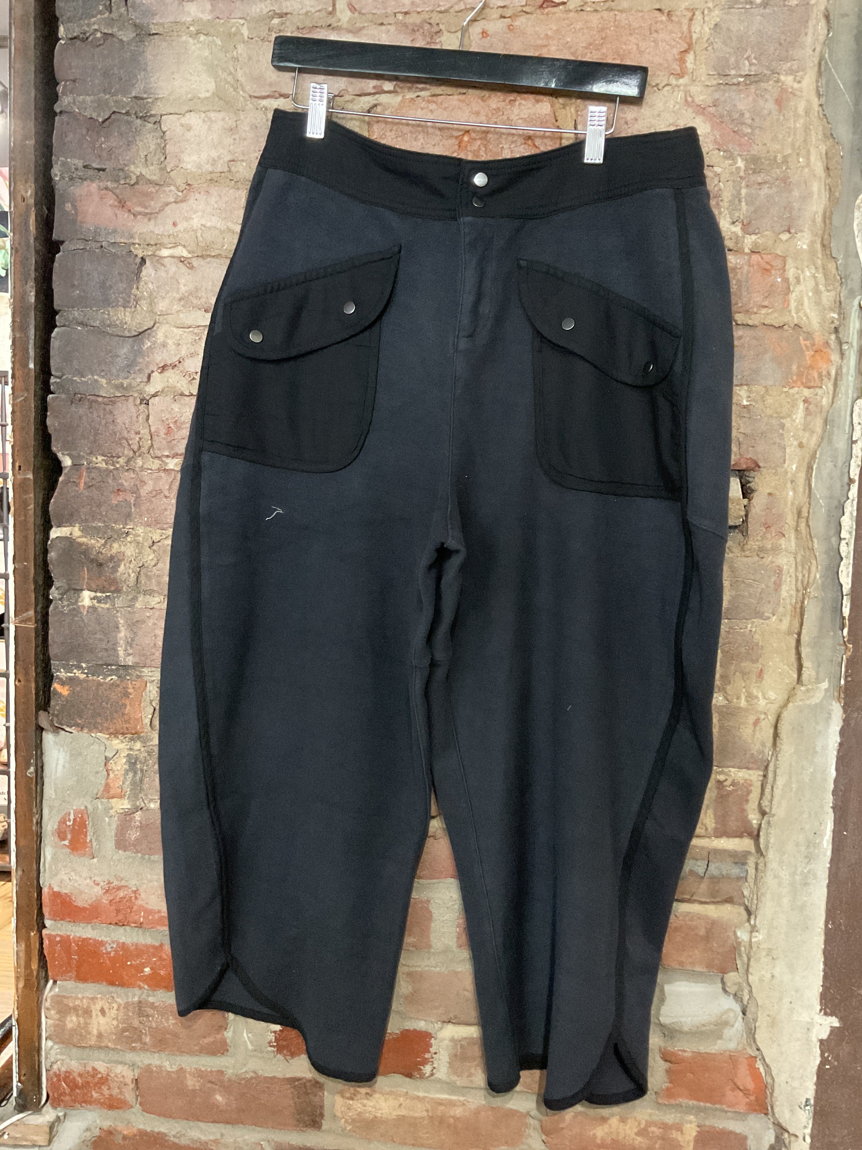 Washed Terry Cargo Pants