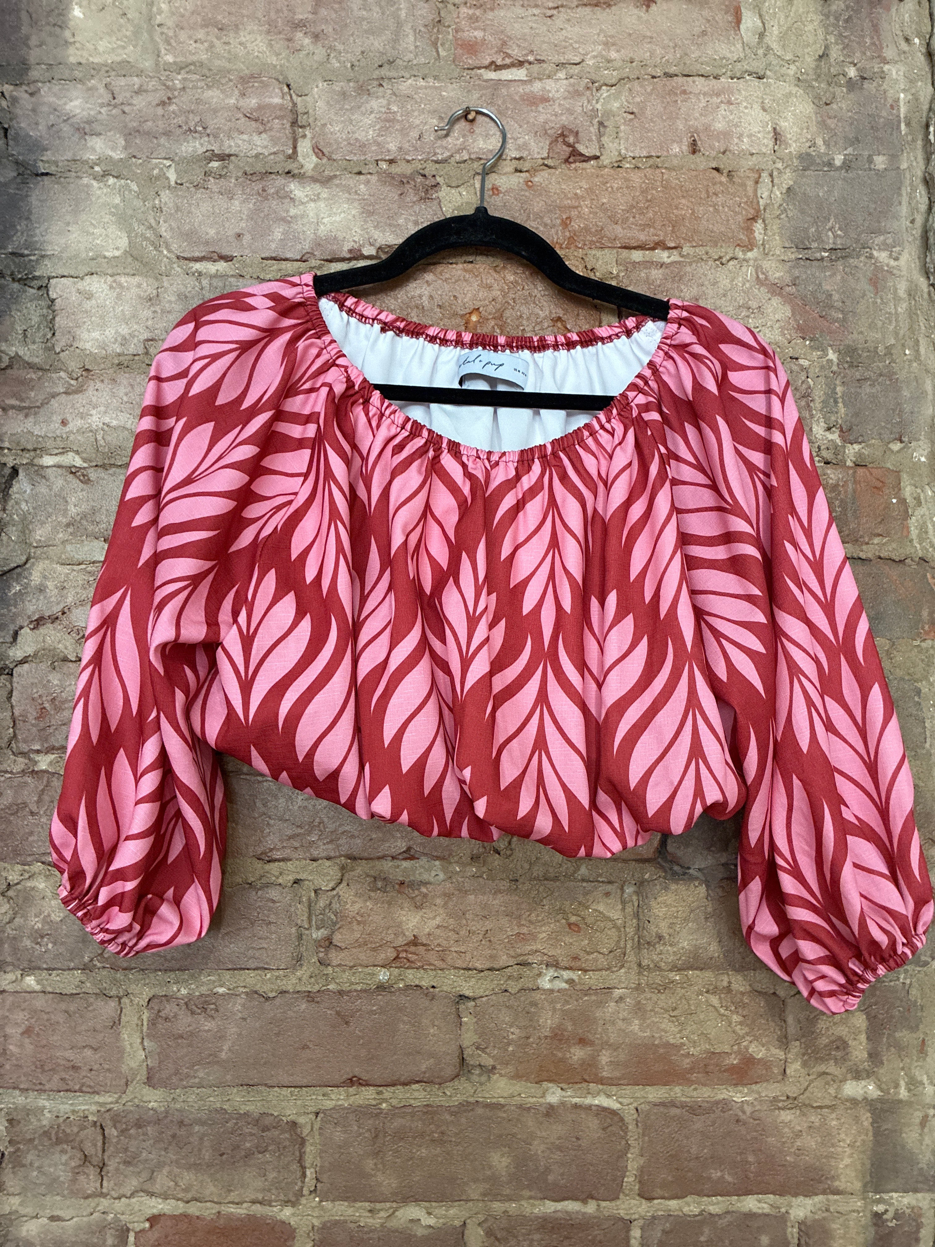 Petal & Pup Off the Shoulder Crop