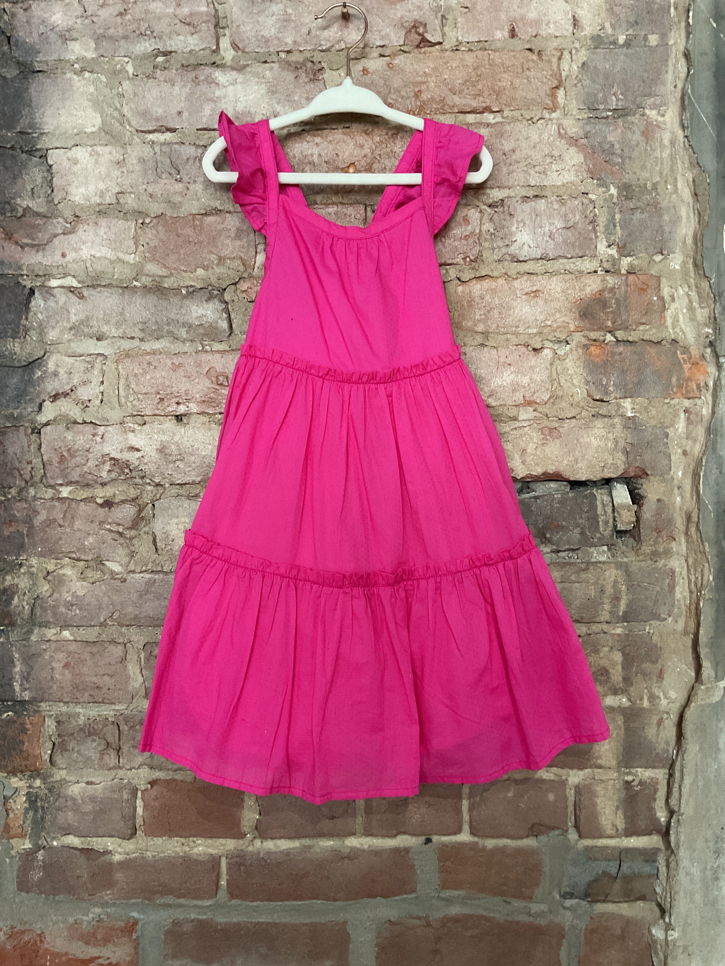 GIRLS Hot Pink Sundress - 5T