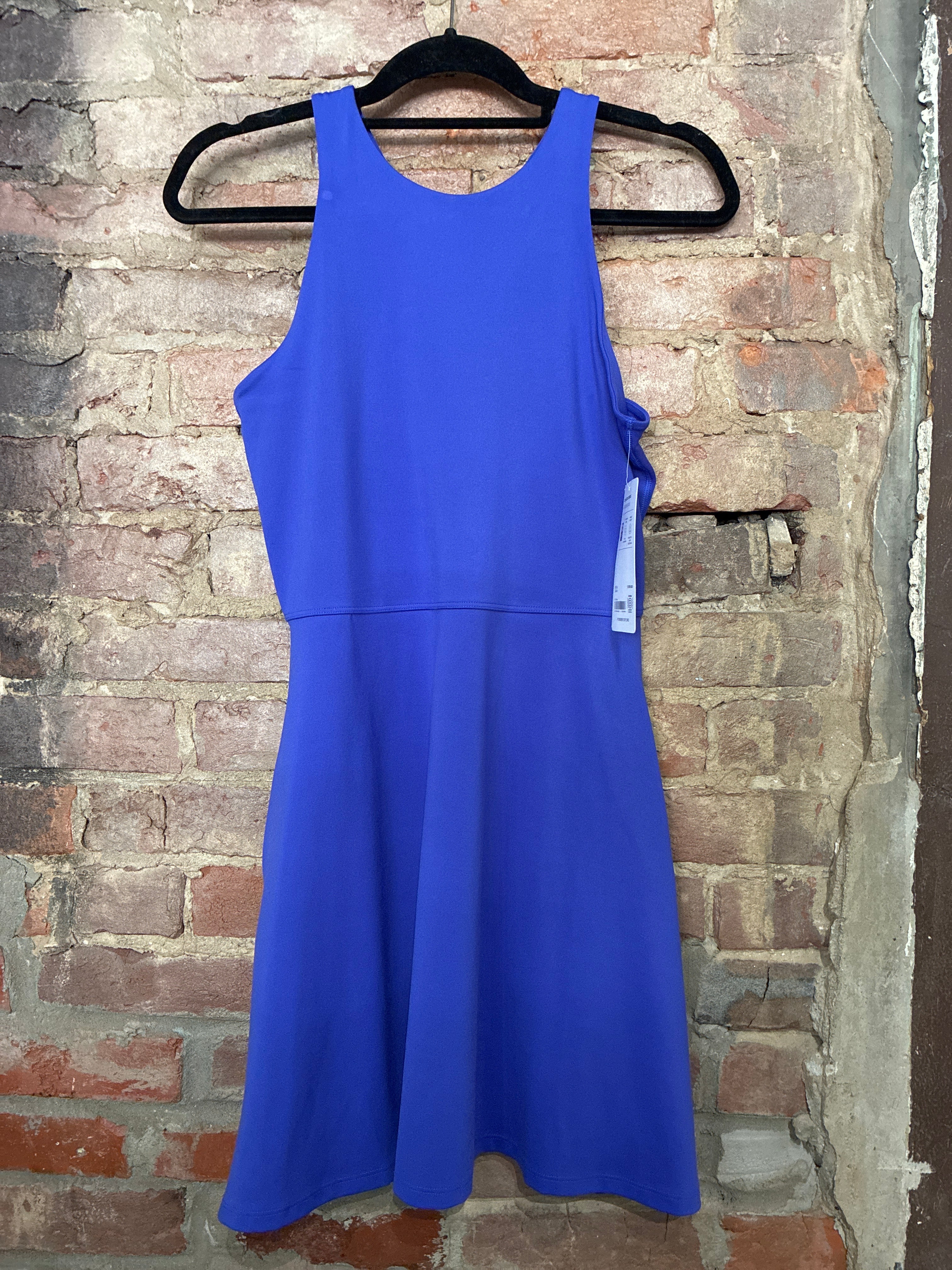 athleta costa midi dress Athleta NWT Conscious Dress in Blue – Six Sisters Boutique-NULU
