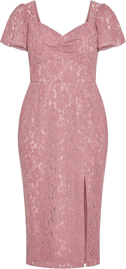 City Chic Maise Lace Dress 20