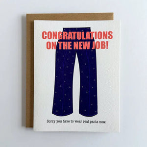 New Job Congrats Card