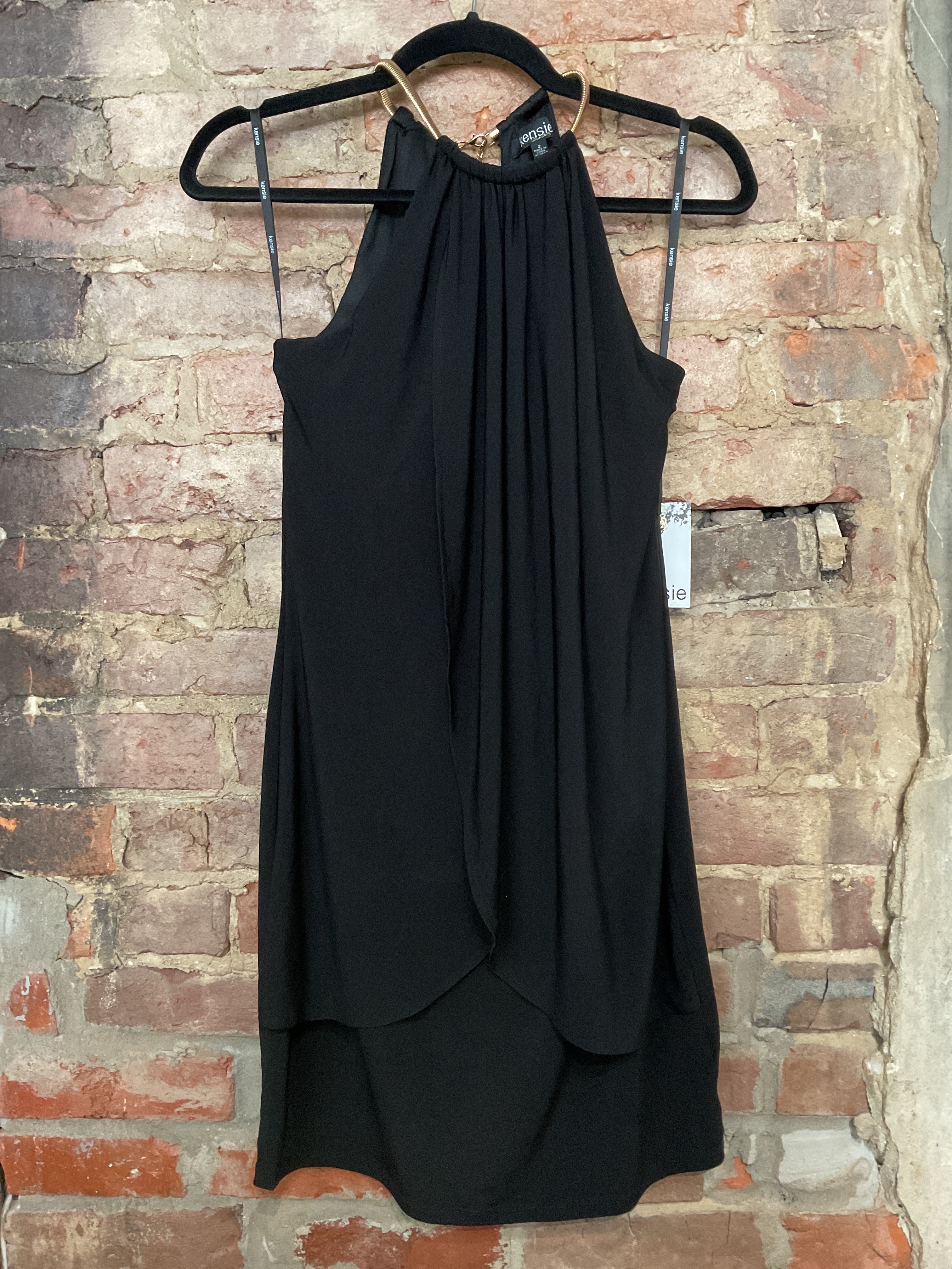 NWT Black Slink Dress