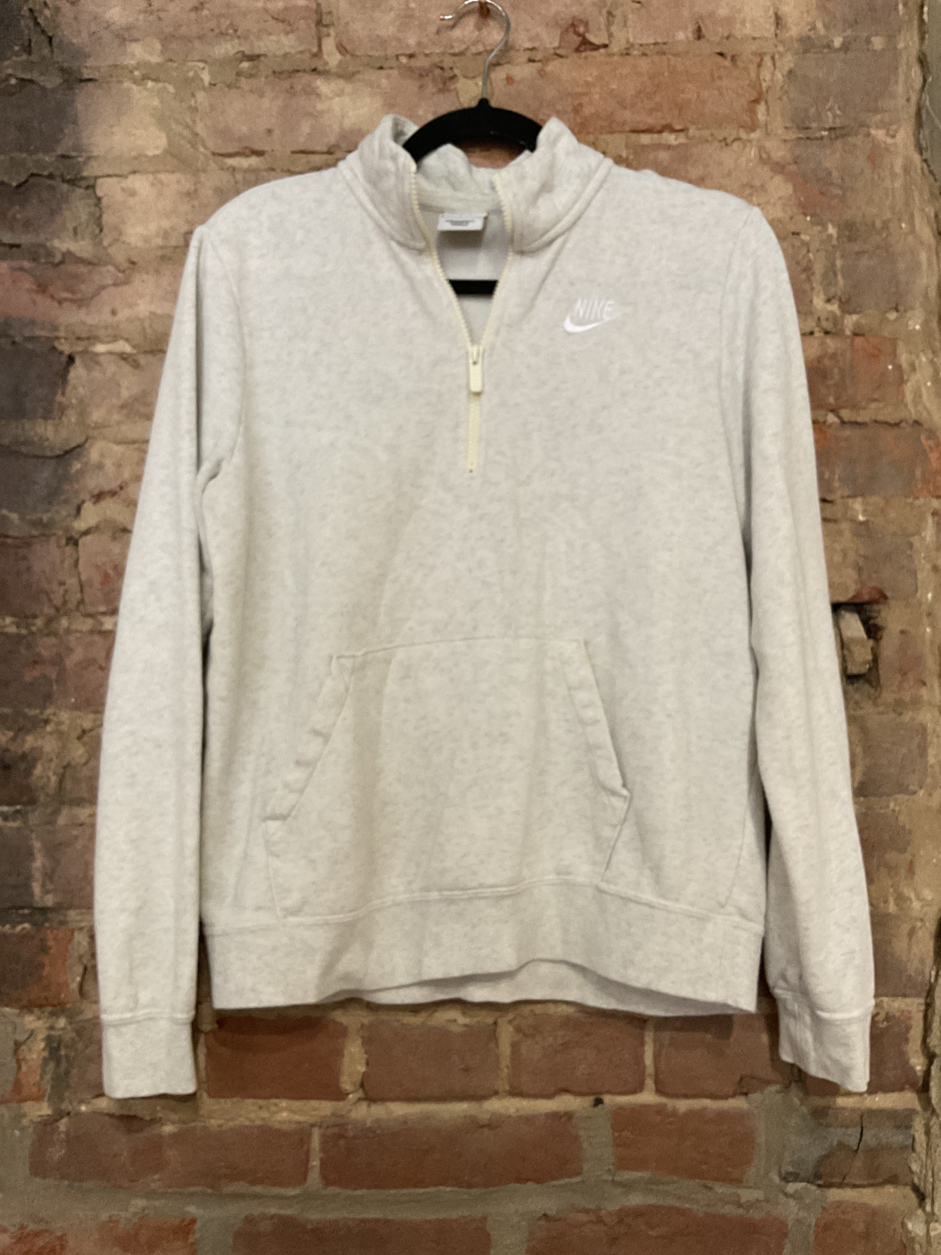 Grey NIke Quarterzip