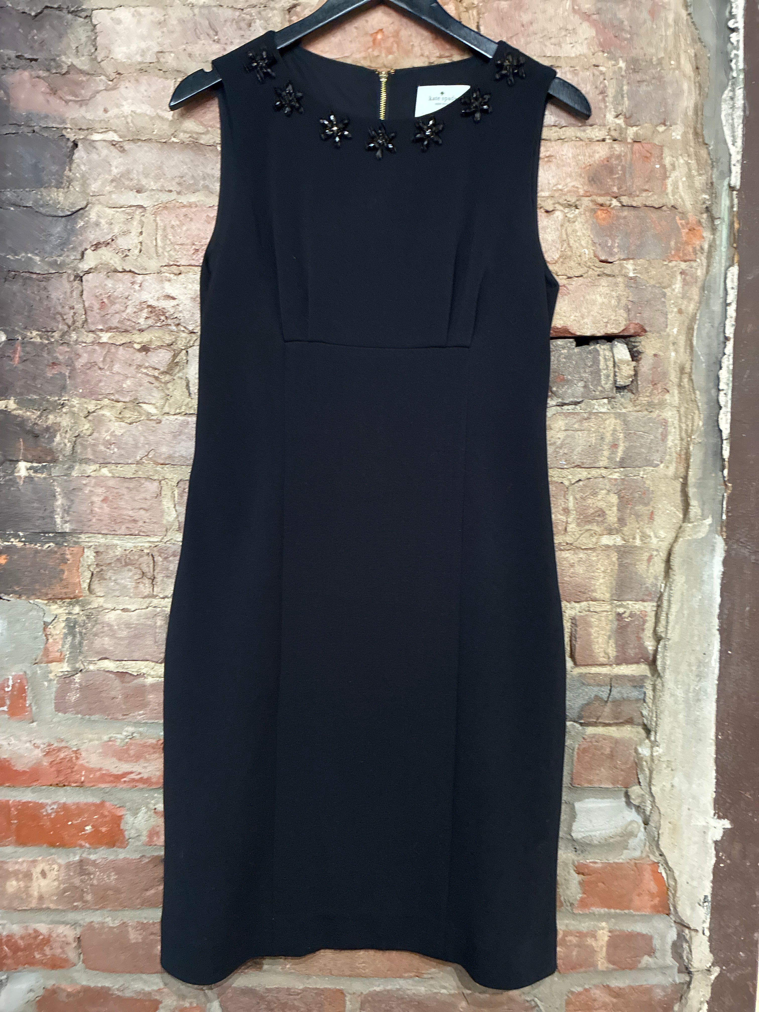 Kate Spade Black Embellished Dress