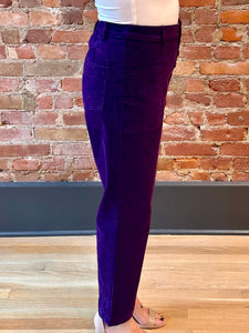 Purple Corduroy Pant