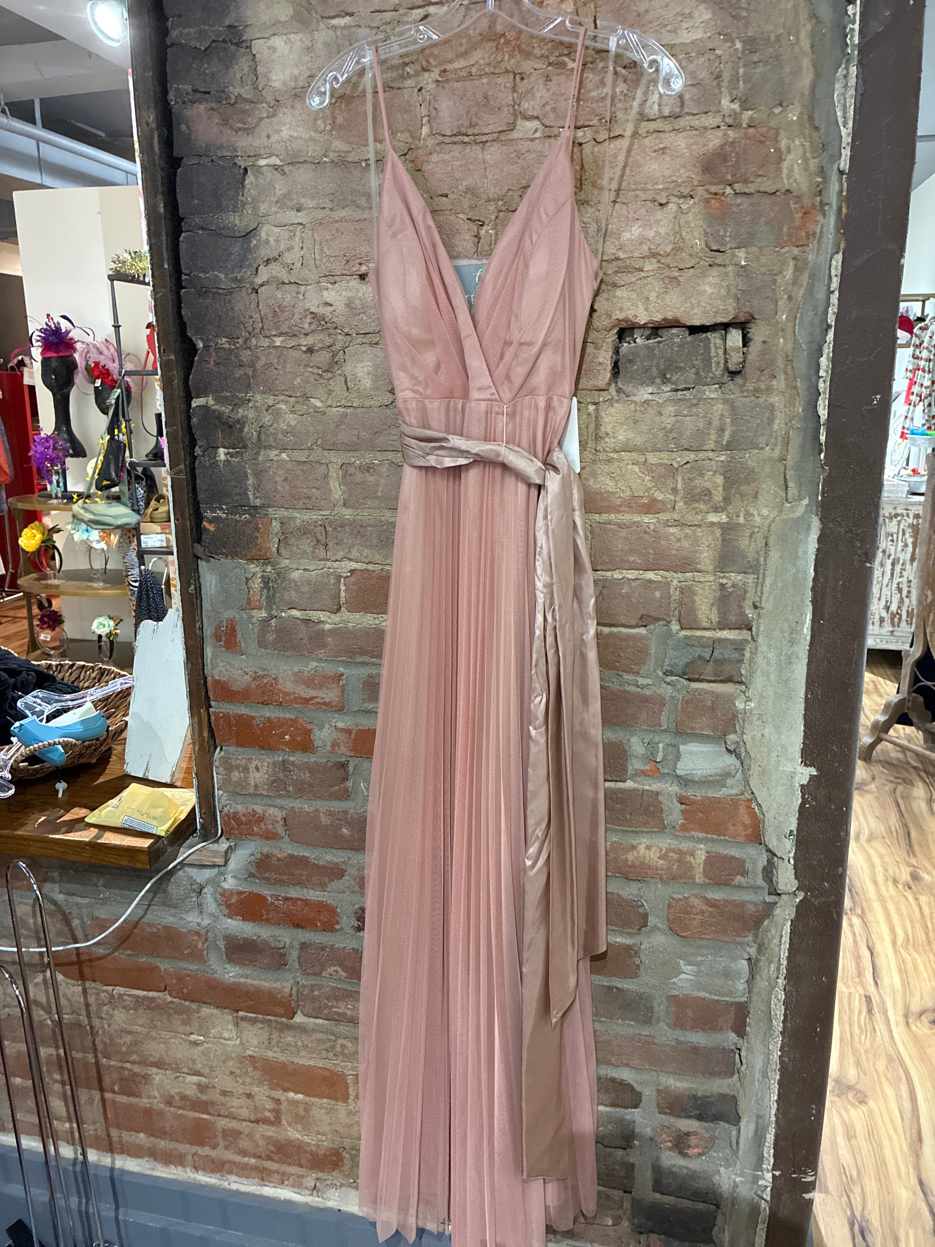 Mauve Celine Gown