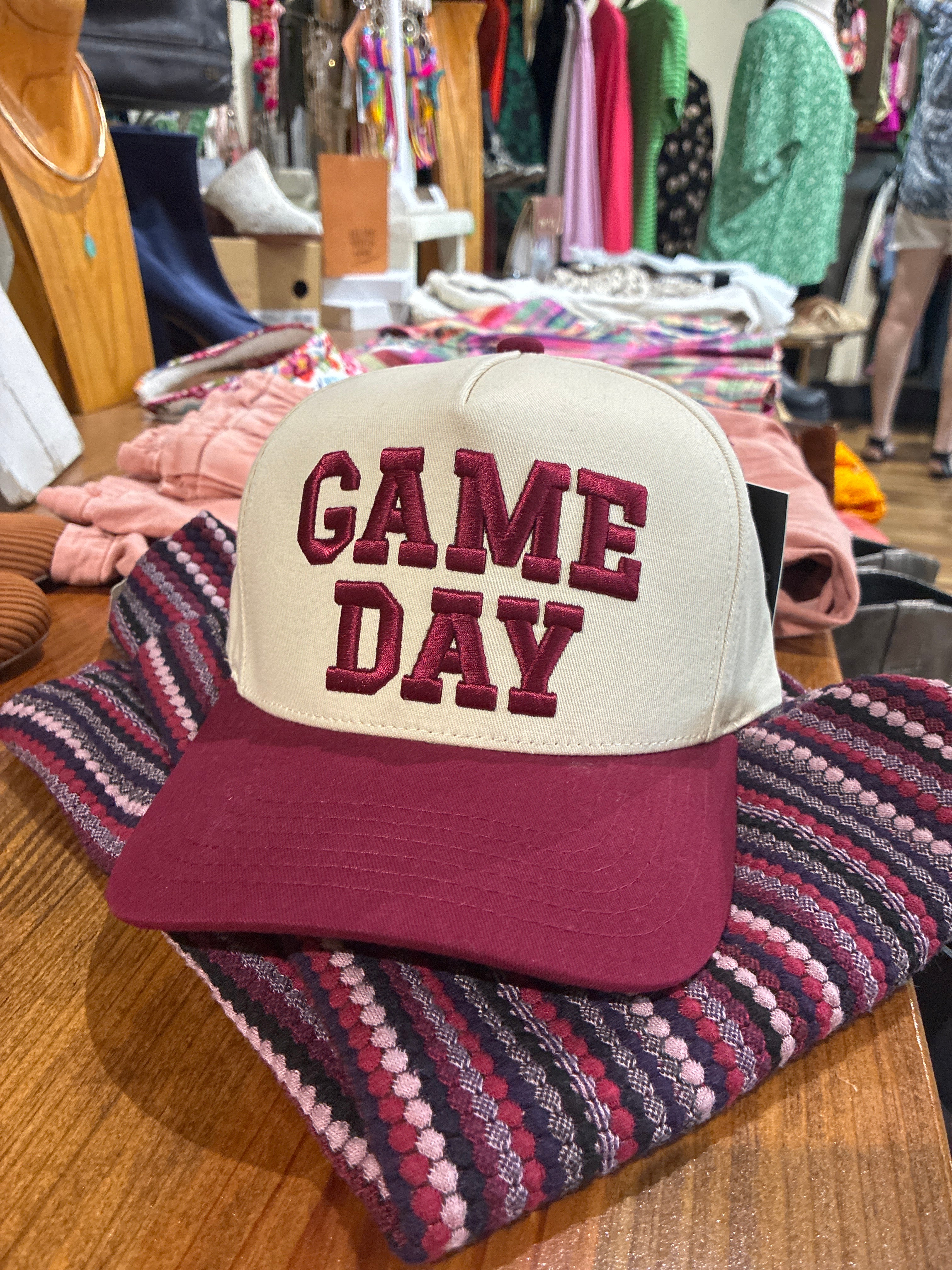 Maroon Game Day Hat