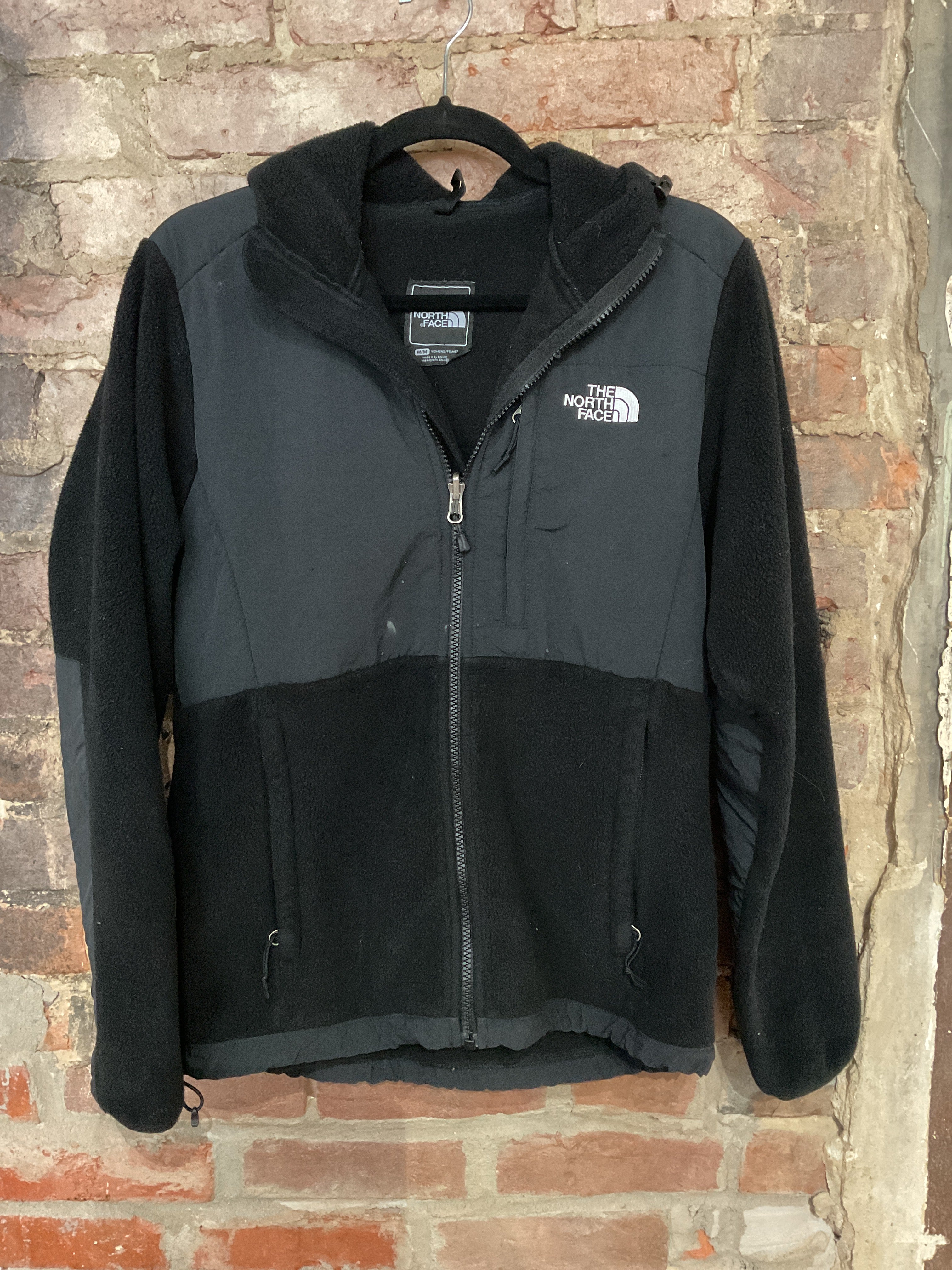 Black North Face Hooded Jacket Medium