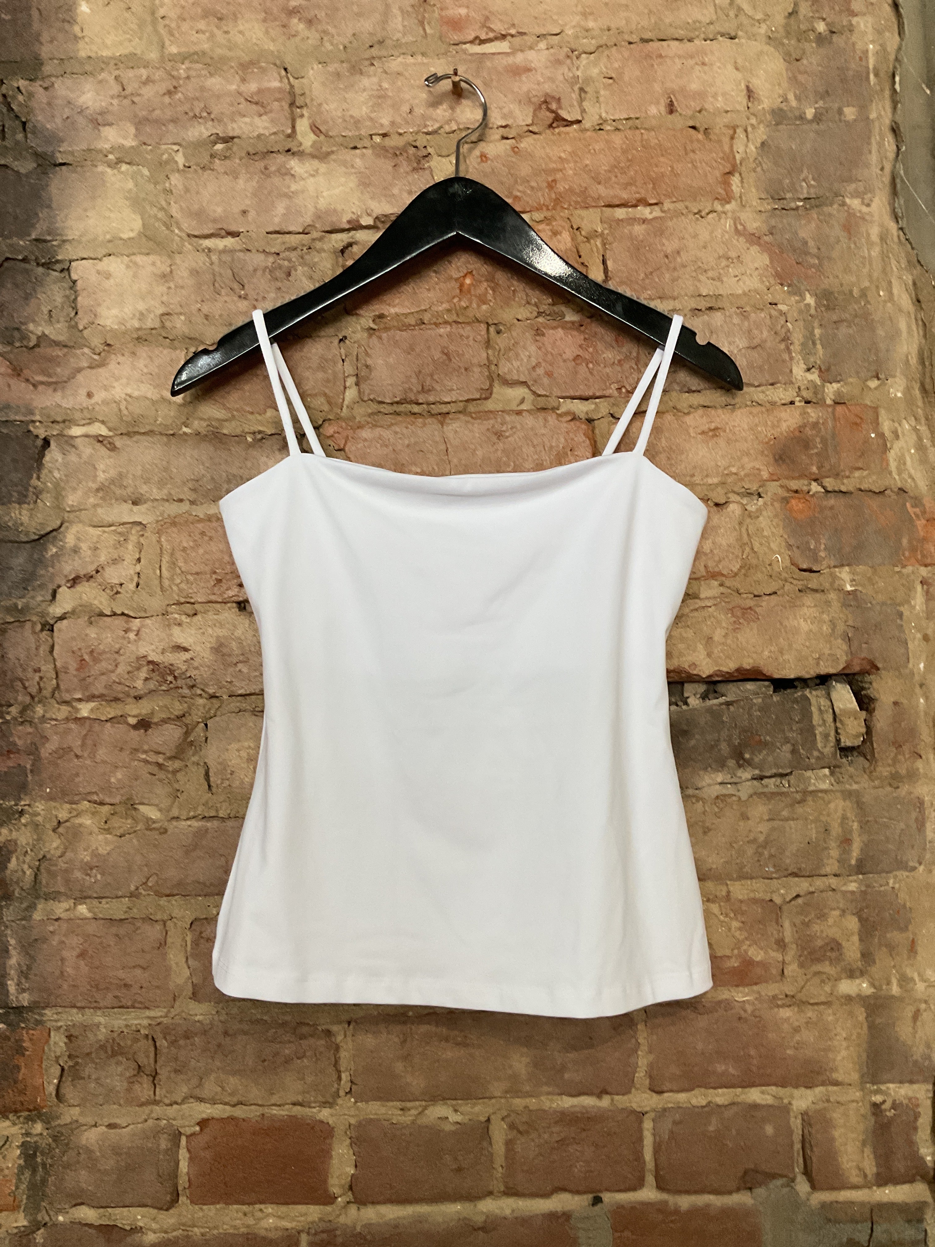 Susana Monaco White Essential String Top M
