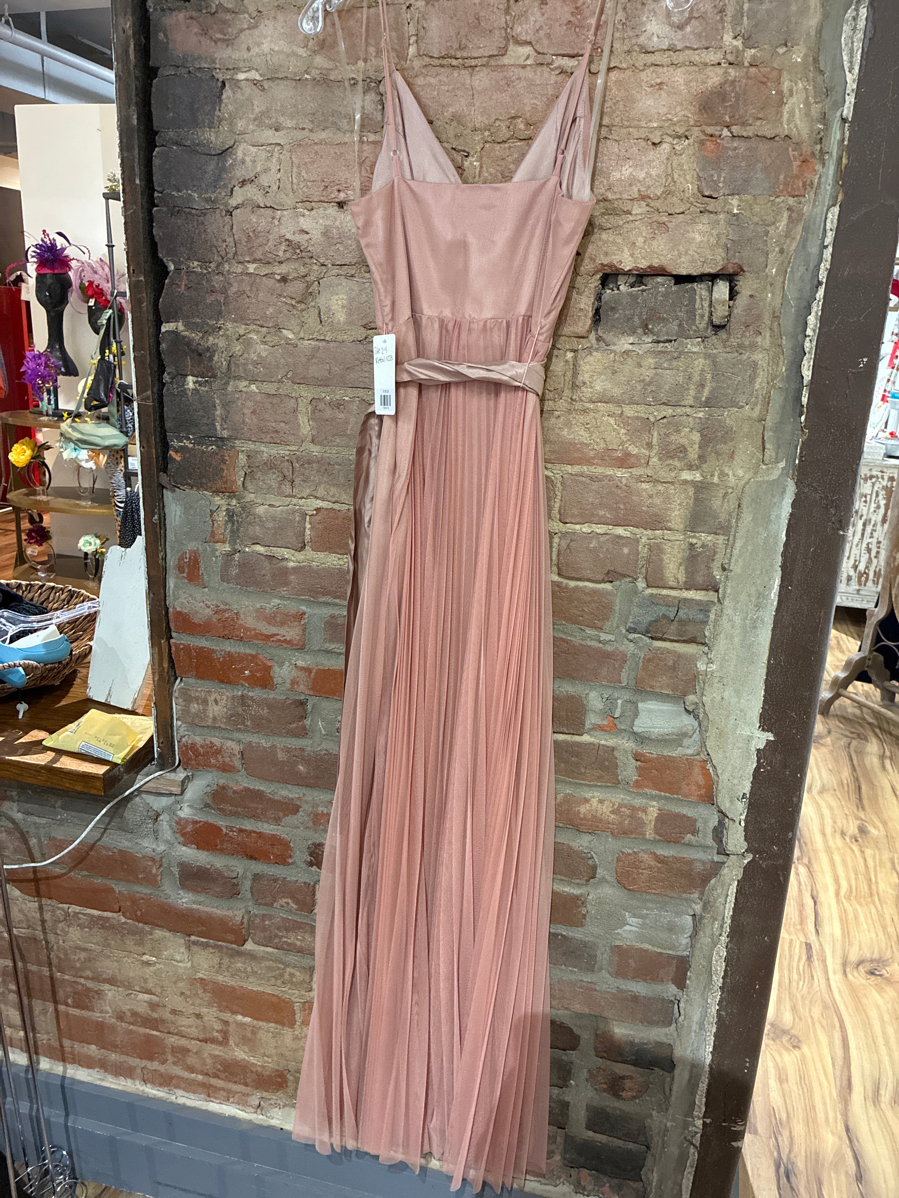 Mauve Celine Gown