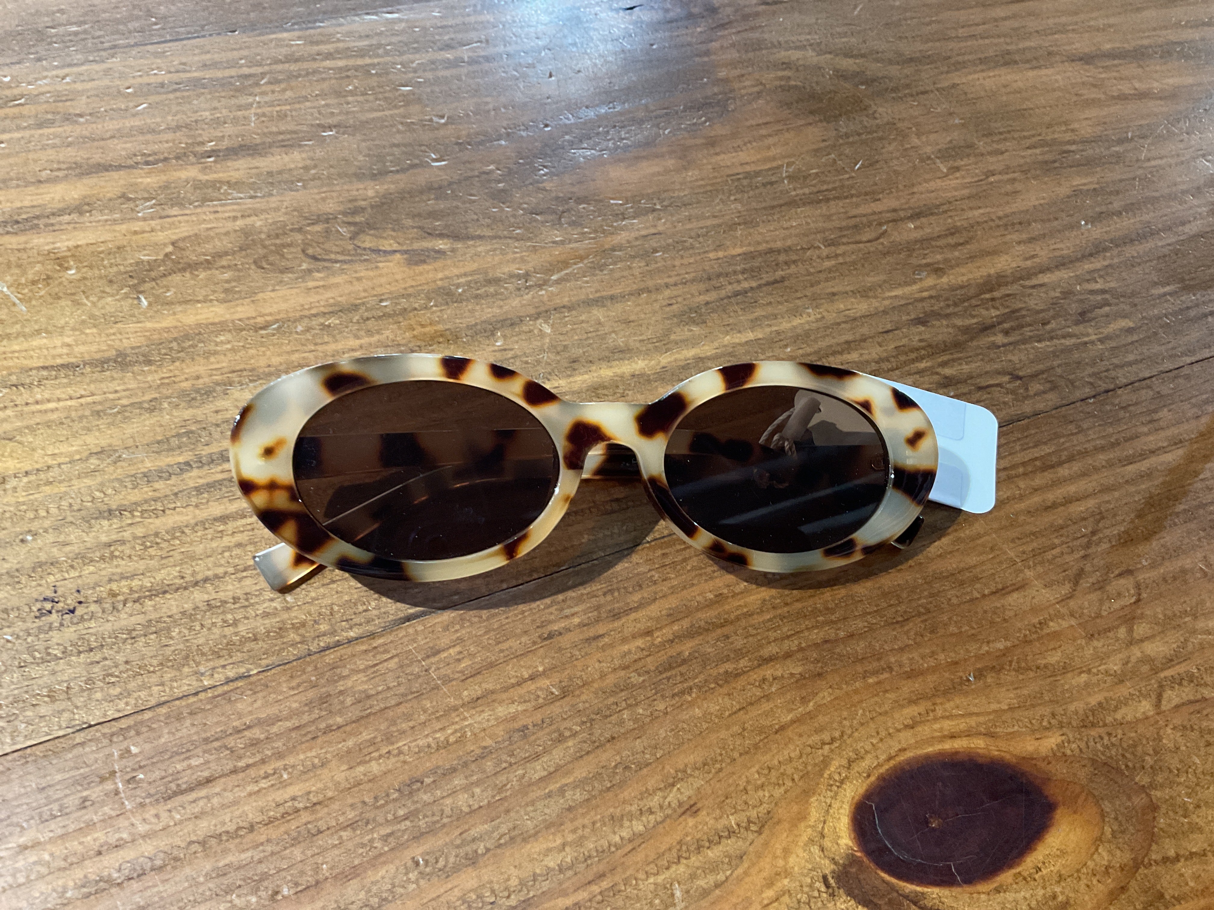 Rounded Tortoise Sunglasses
