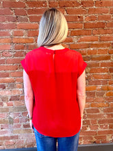 Load image into Gallery viewer, Red Blouse