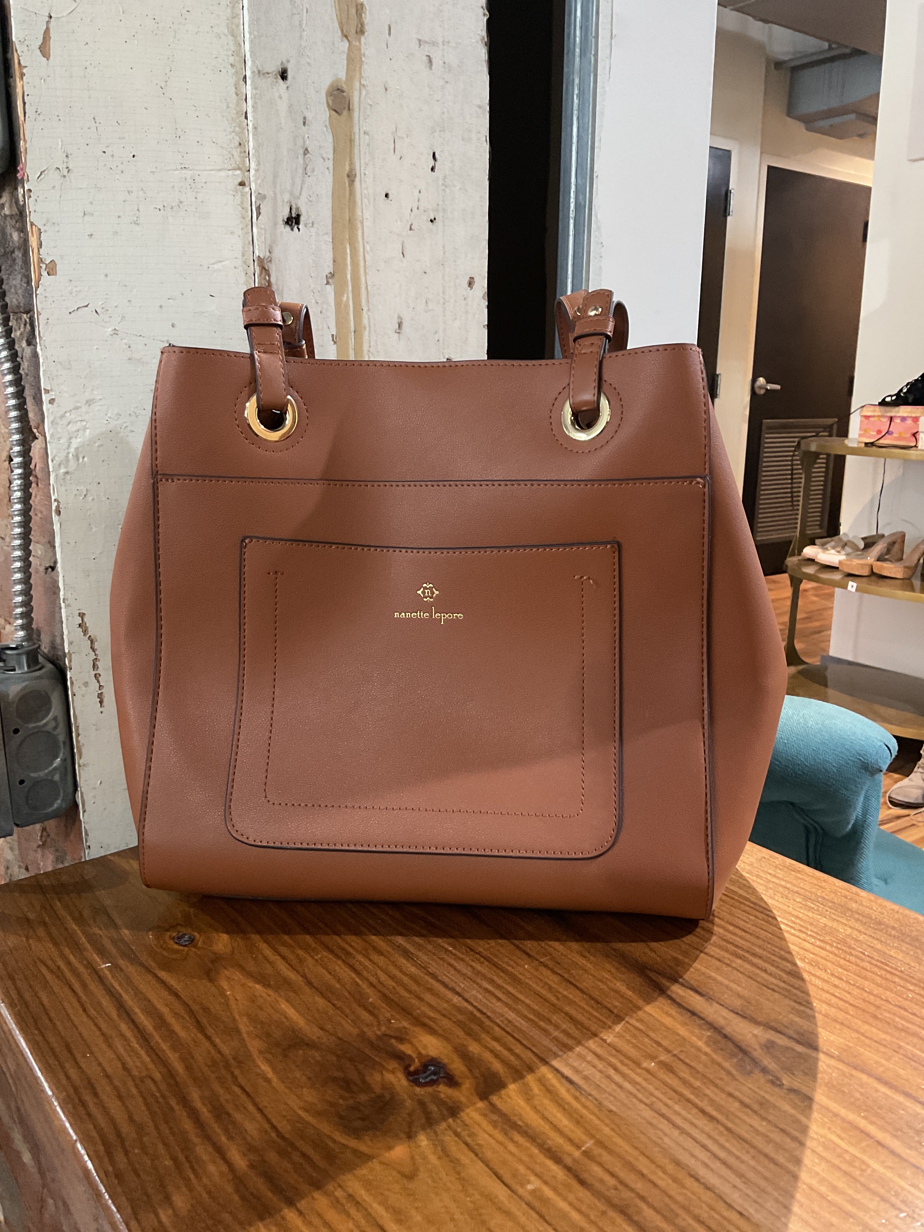 Nanette Lenore Chestnut Tote Bag