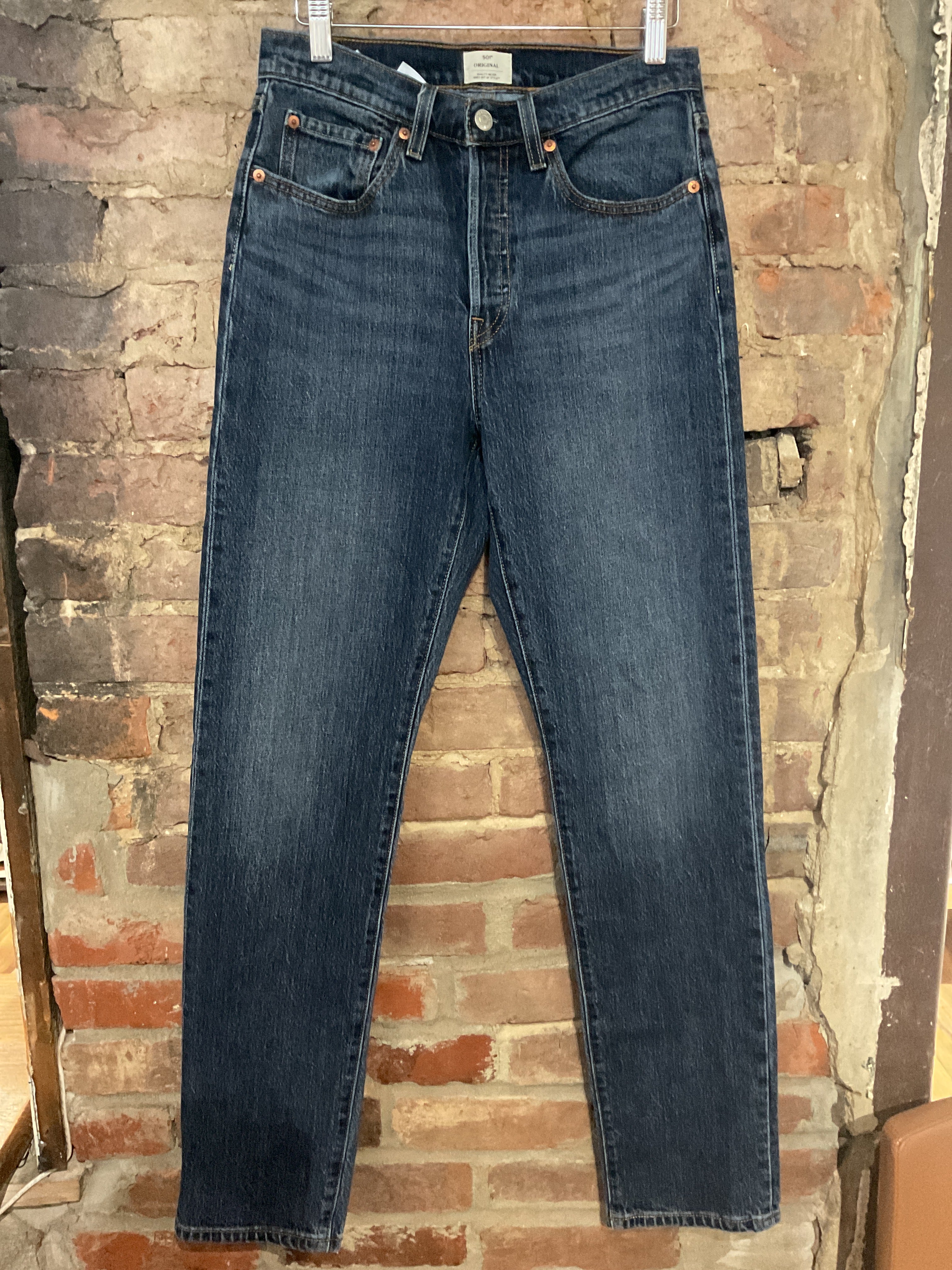 Levi’s 501 Dark Wash Jeans 26x32
