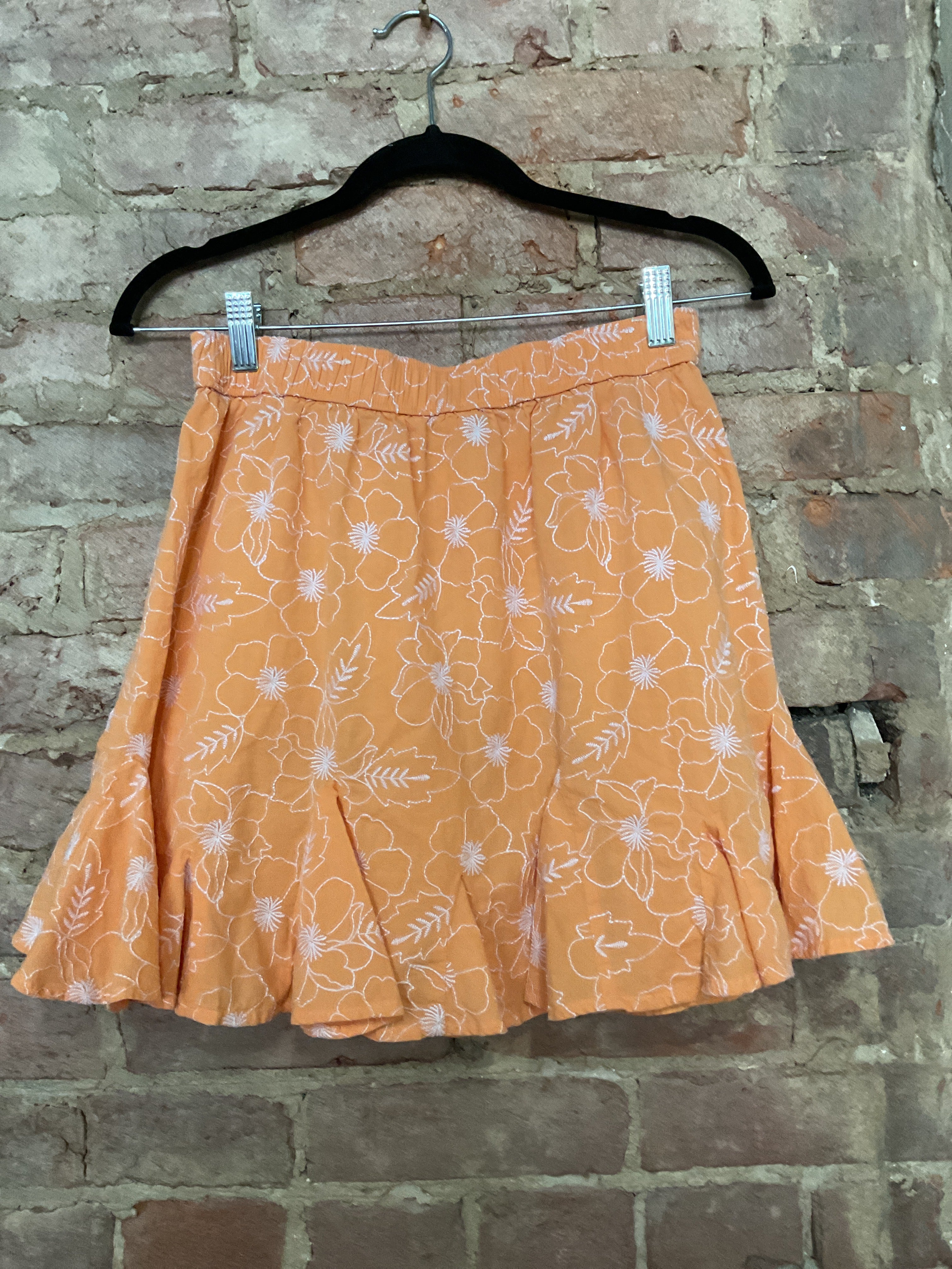Loft Orange Sherbert 2 Piece Skirt Set