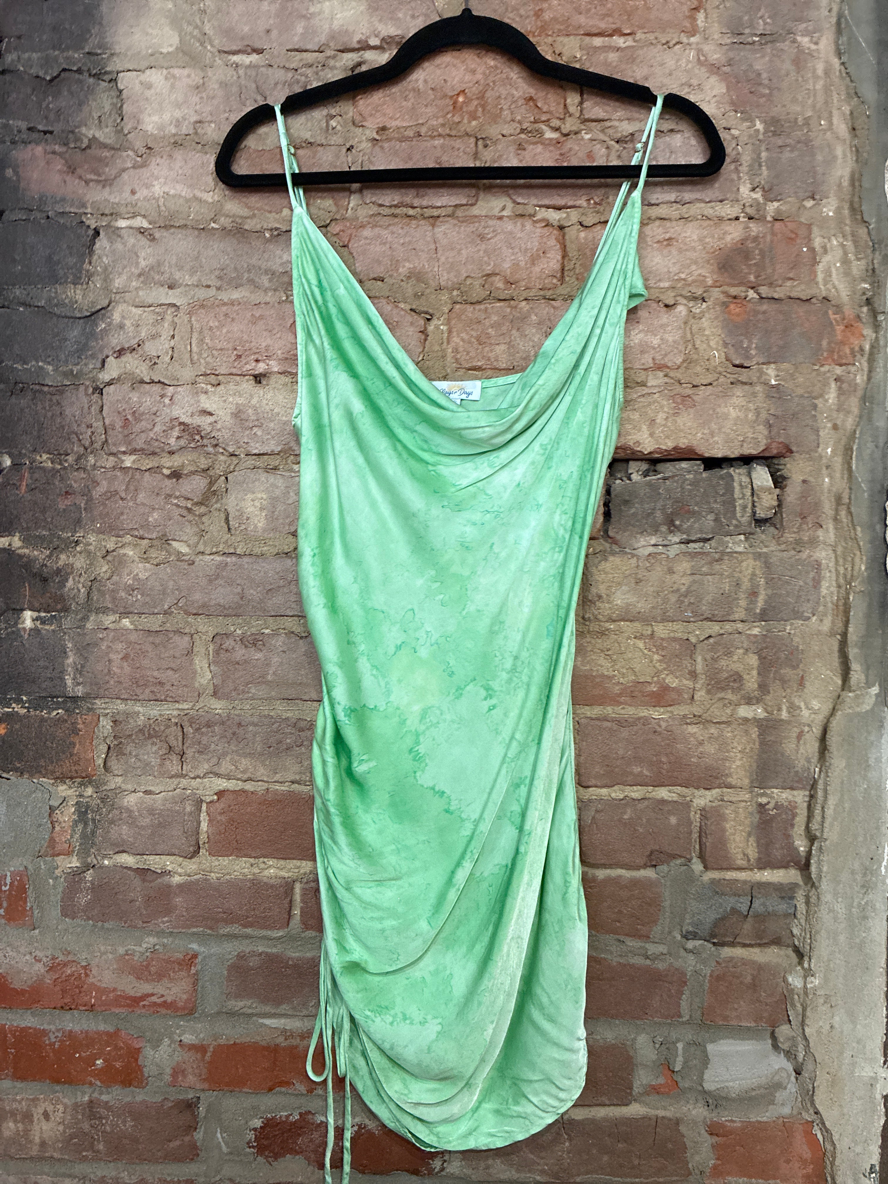 RaysForDays Green Elena Dress