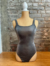 Load image into Gallery viewer, Black Sparkle Bodysuit